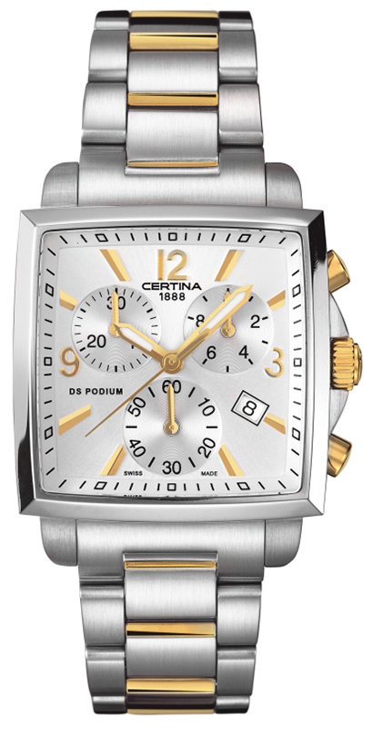Certina DS Podium Lady Square Chrono C001.317.22.037.00