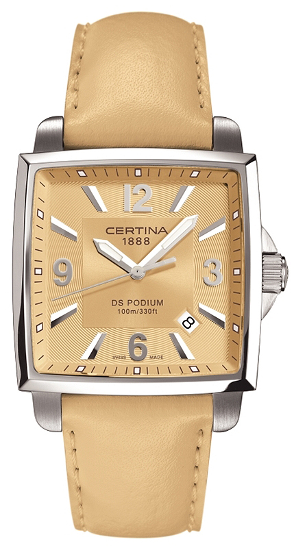 Certina DS Podium Square C001.510.16.267.00