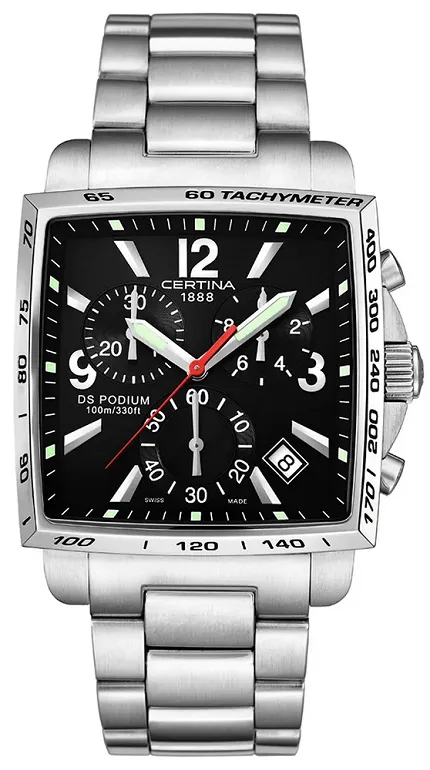 Certina C001.517.11.057.00 DS Podium DS Podium Square Chrono - zdjęcie 1