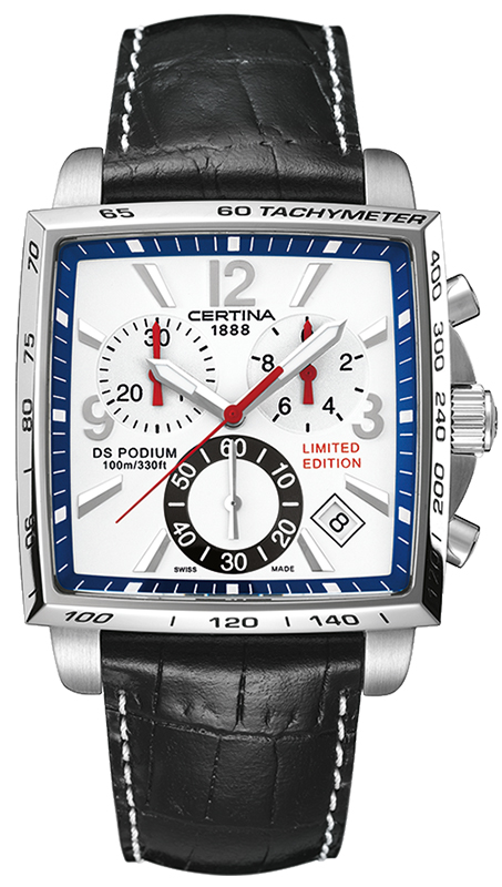 Certina DS Podium Square Chrono Limited Edition C001.517.16.017.00