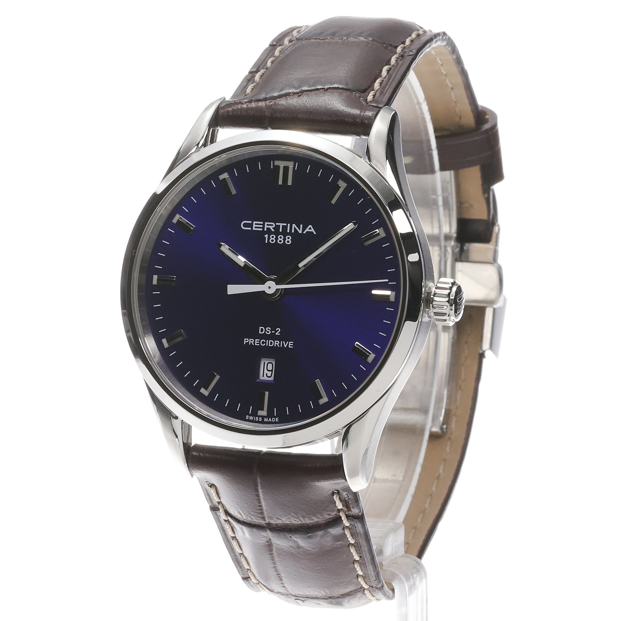zegarek Certina C0244101604120 kwarcowy męski DS-2 DS-2 Gent Precidrive 40mm - miniatura 2