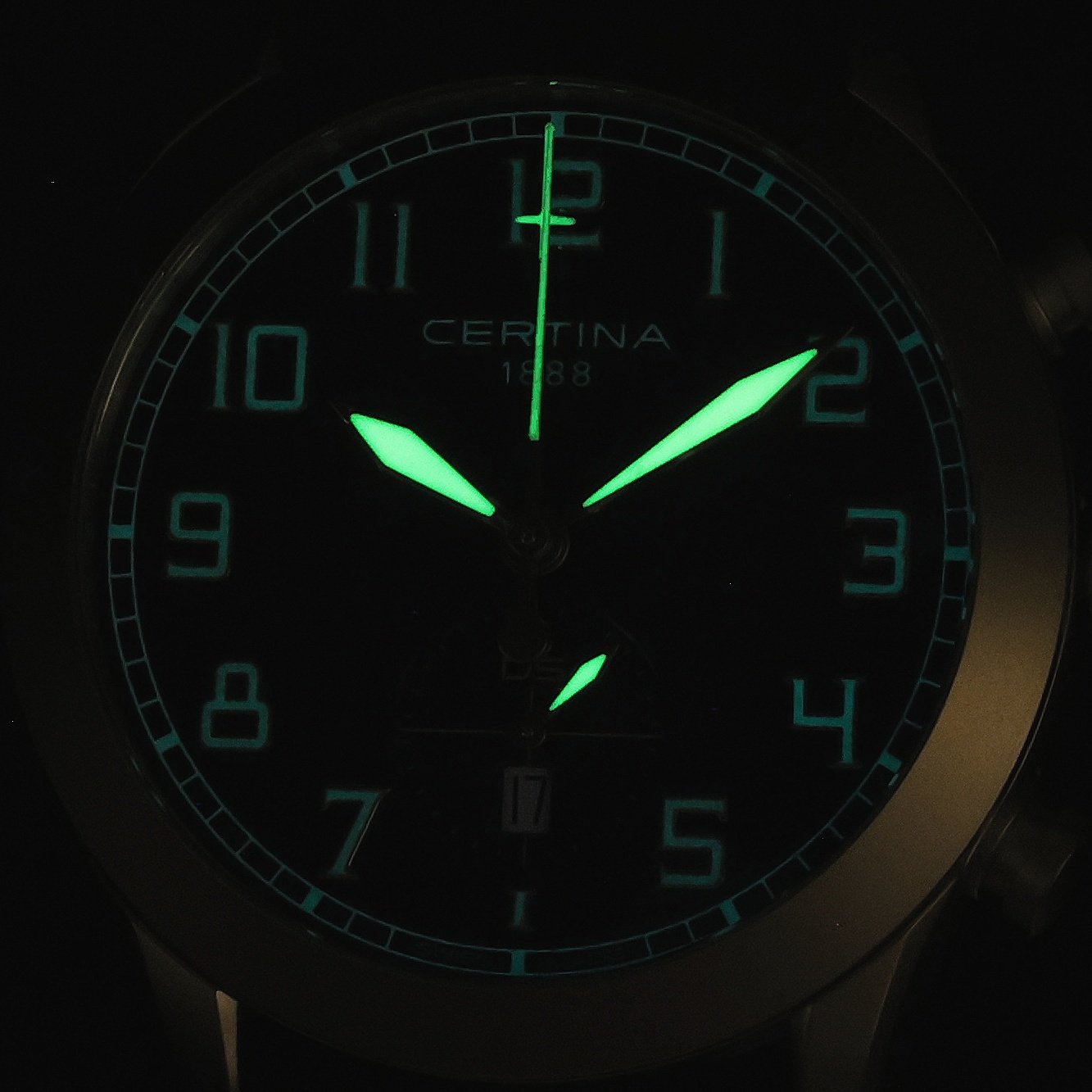 zegarek Certina C0246173609200 DS Pilot 43mm DS Pilot szafirowe - miniatura 5