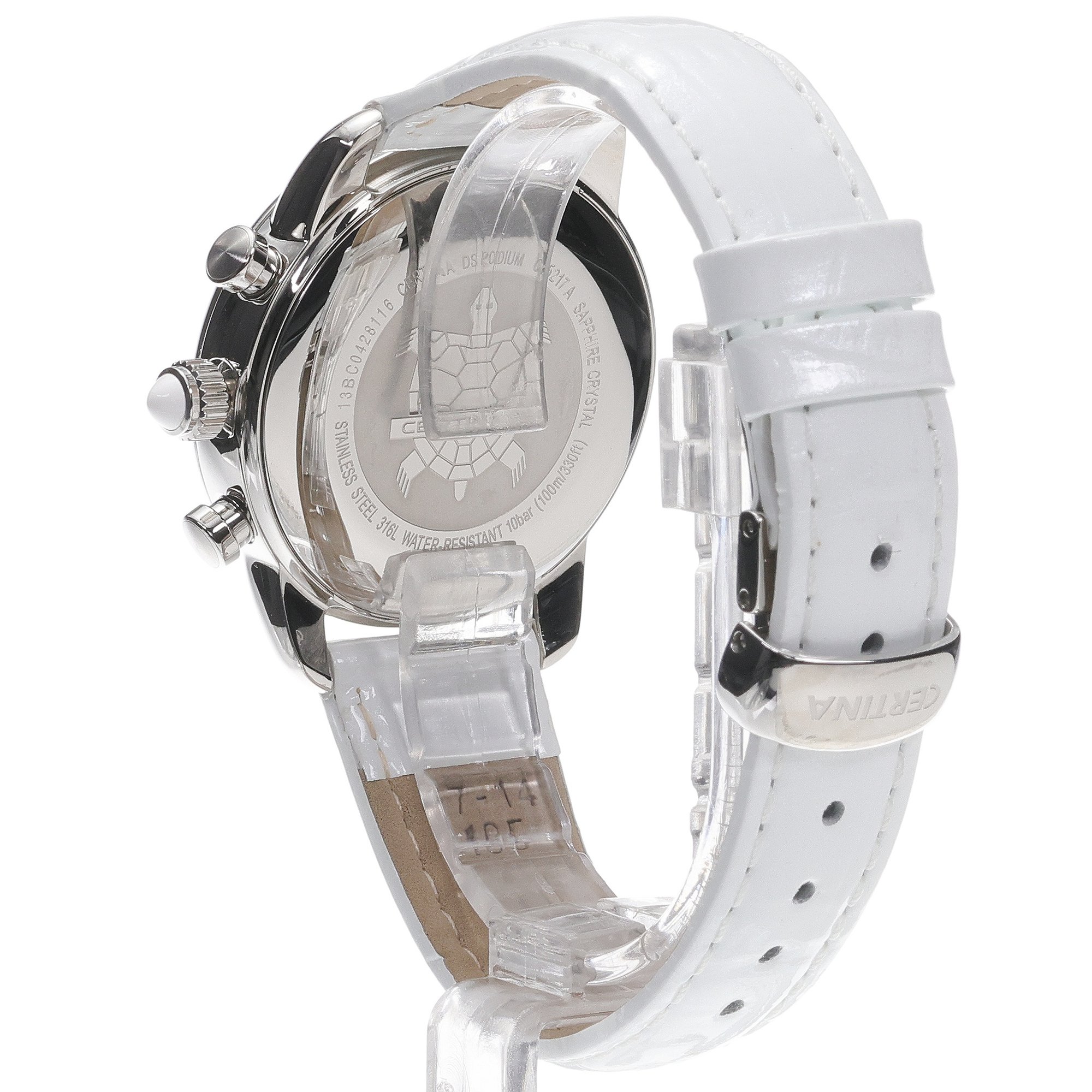 zegarek Certina C0252171601801 DS Podium Lady 34mm damski z chronograf DS Podium