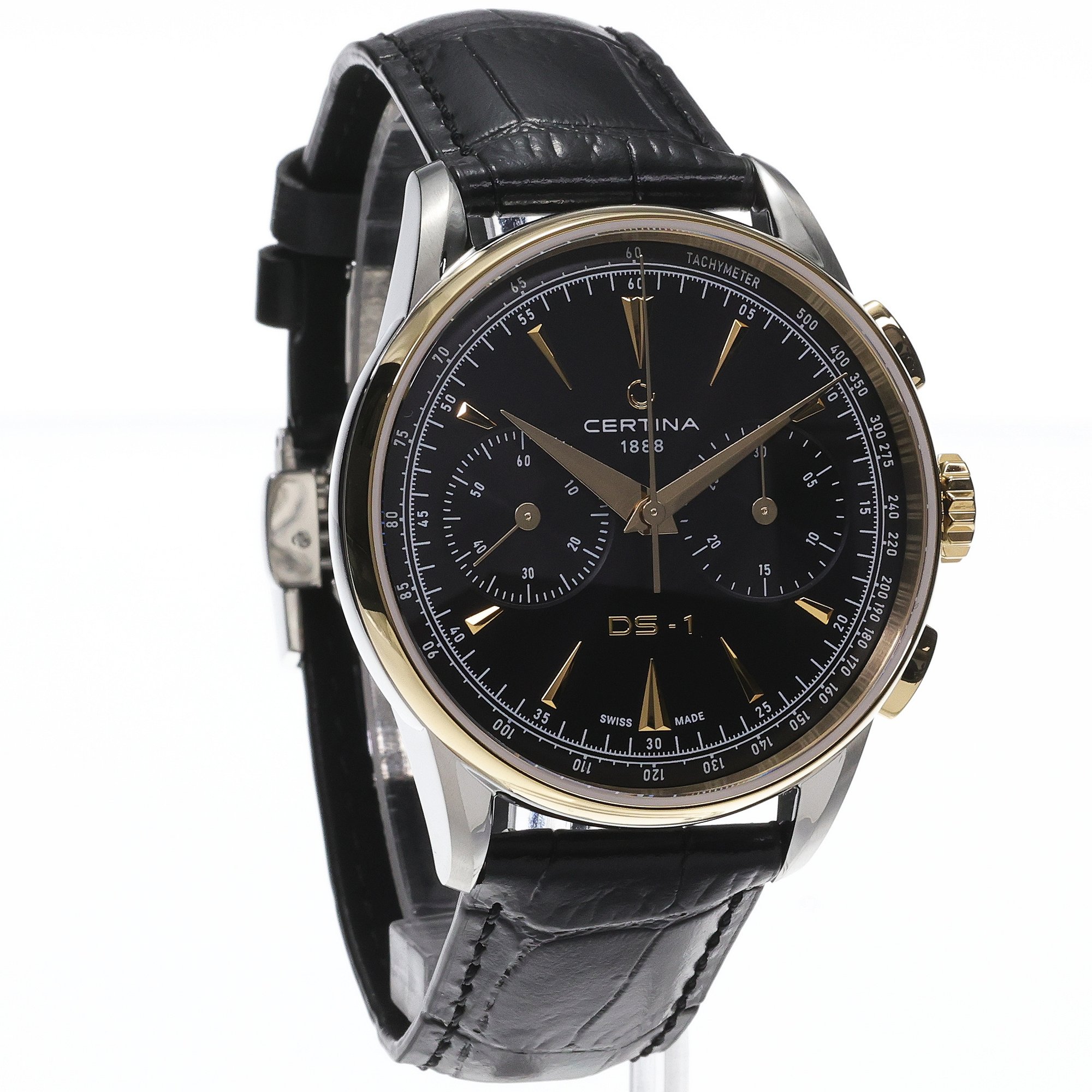 zegarek Certina C0294622605100 automatyczny męski DS-1 DS-1 Chrono Auto - miniatura 3