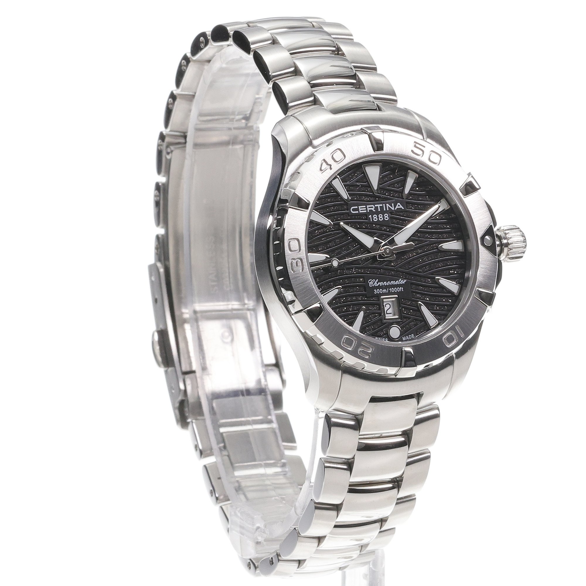 zegarek Certina C0322511105109 DS Action Lady 35mm DS Action szafirowe - miniatura 3