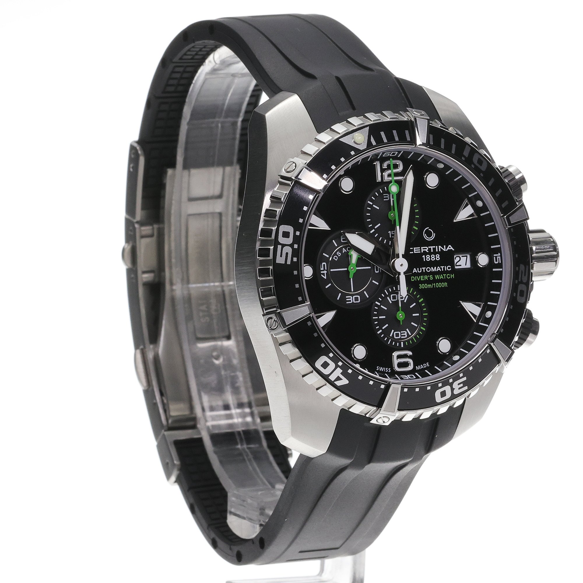 zegarek Certina C0324271705100 DS Action Chrono Diver 47mm męski z chronograf DS Action - miniatura 3