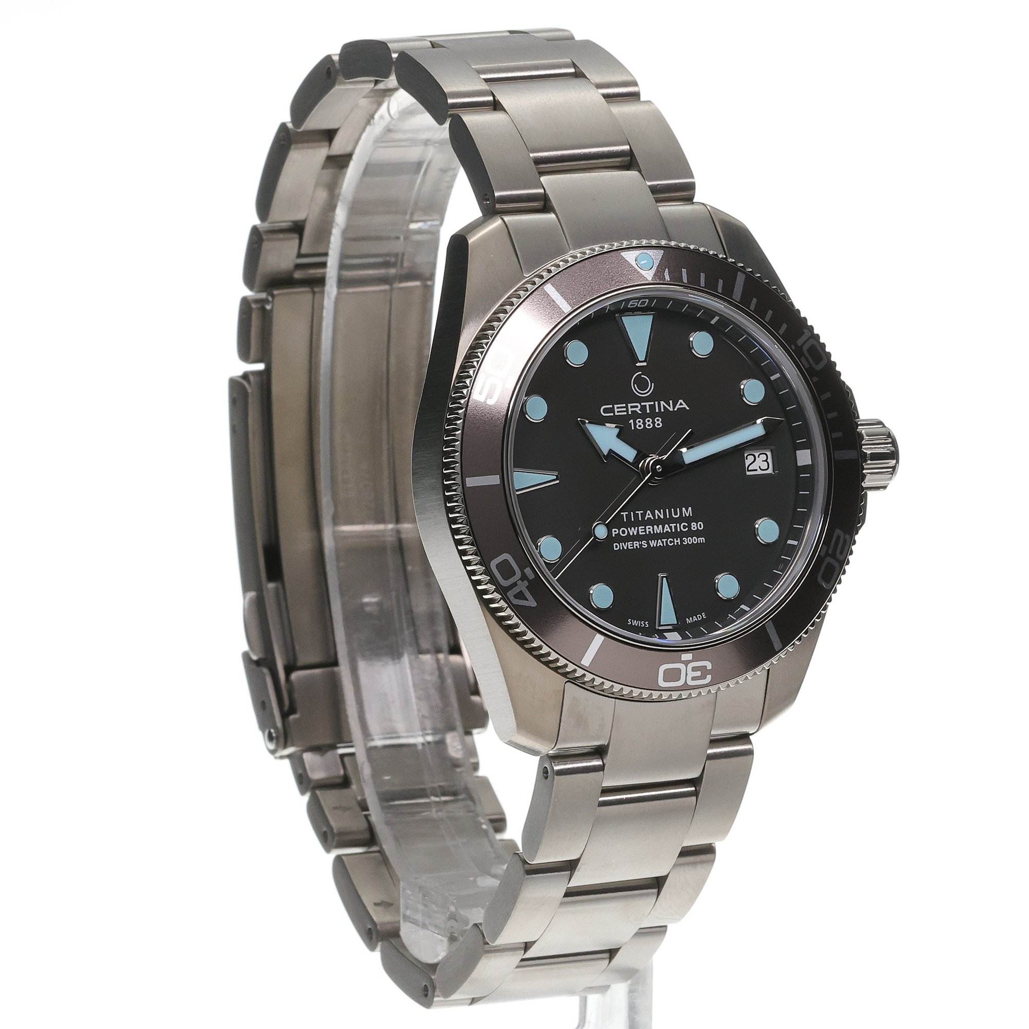 zegarek Certina C0328074408100 DS Action Diver Automatic 38mm DS Action szafirowe - miniatura 3