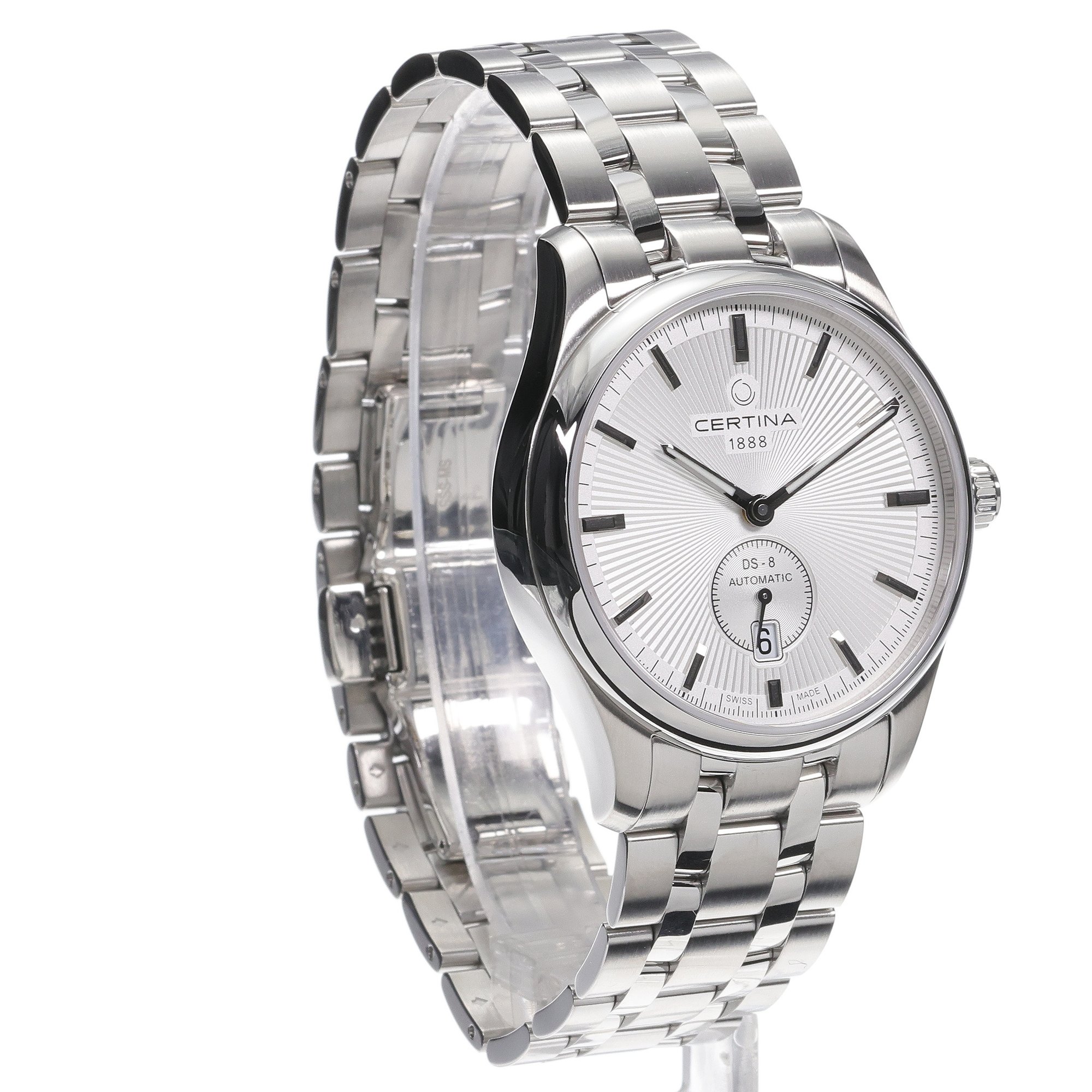 zegarek Certina C0334281103100 automatyczny męski DS-8 DS-8 Small Second 40mm