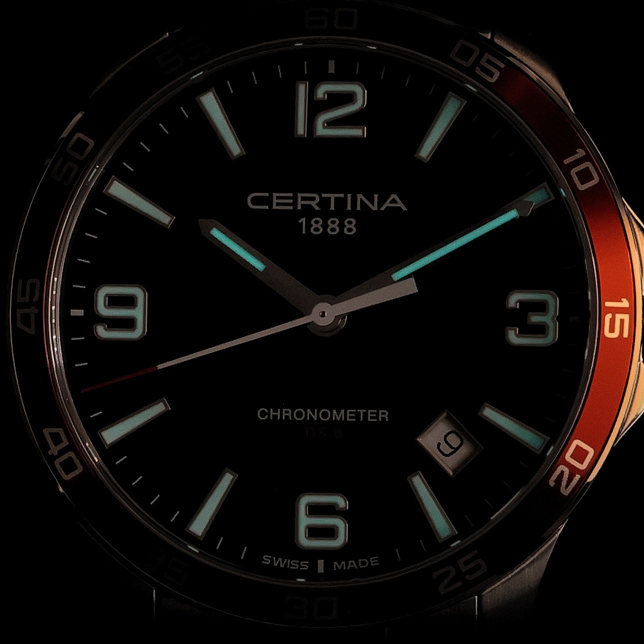zegarek Certina C0338511105701 srebrny DS-8 - miniatura 5