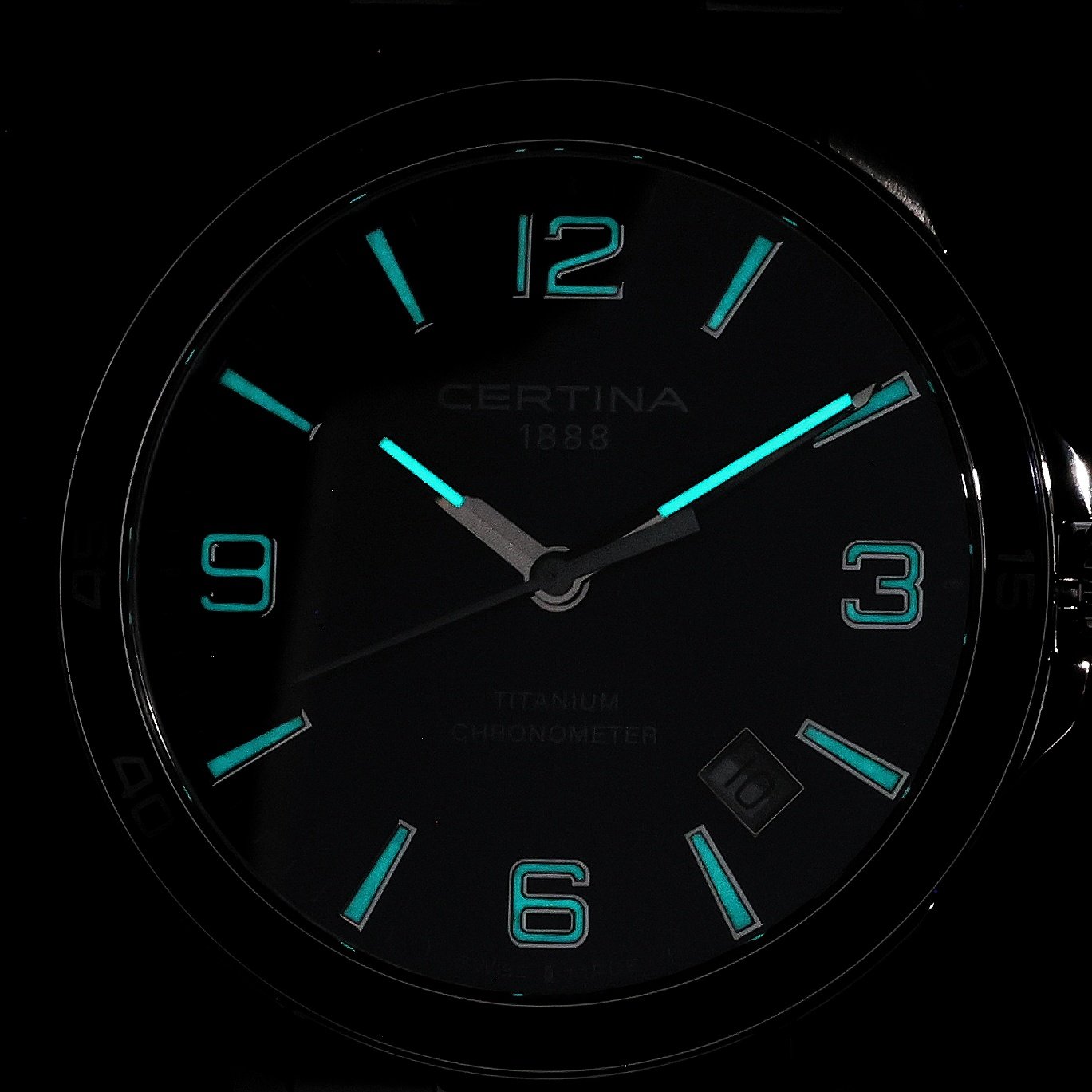 zegarek Certina C0338514404700 kwarcowy męski DS-8 DS-8 Chronometer 42mm