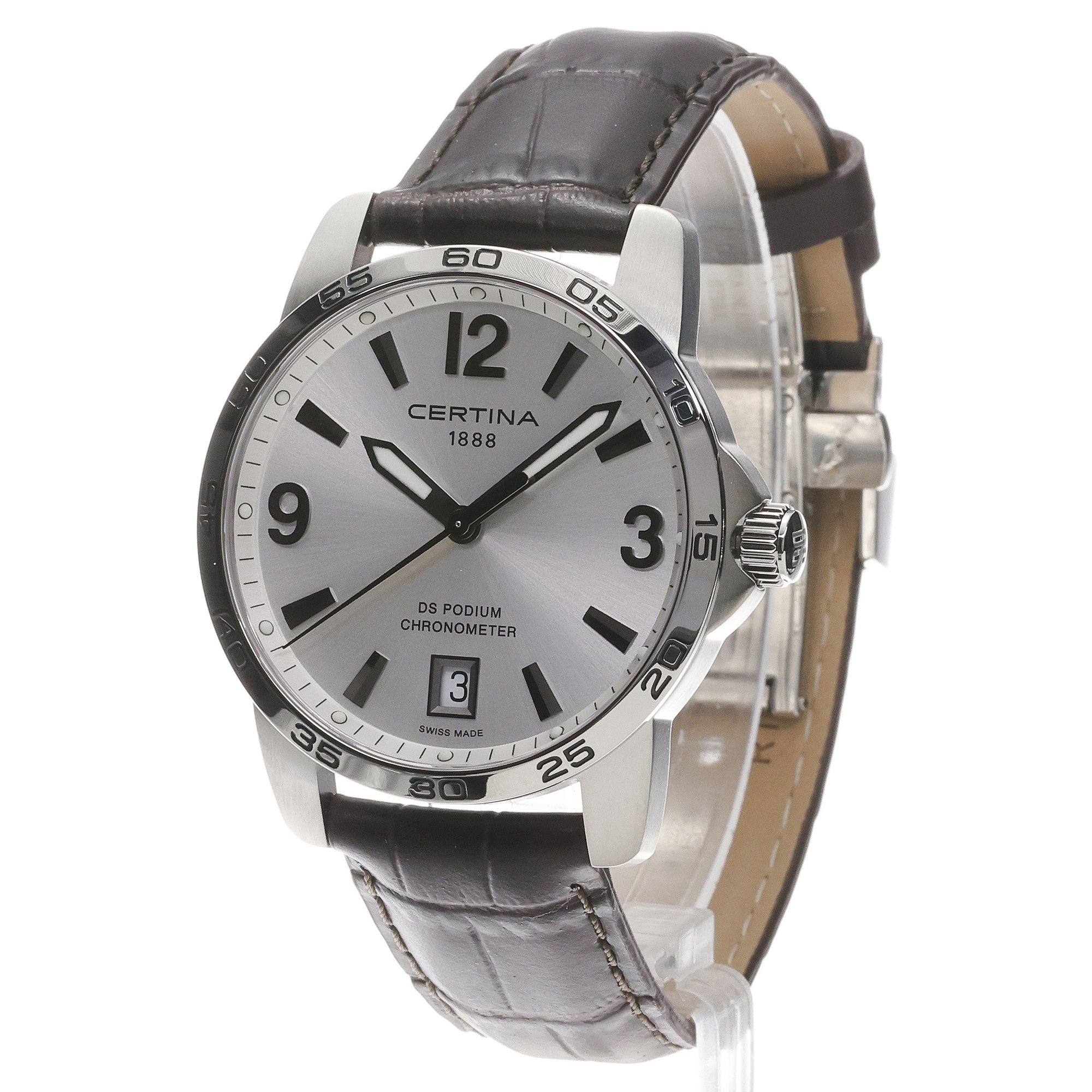zegarek Certina C0344511603700 kwarcowy męski DS Podium DS Podium 40mm