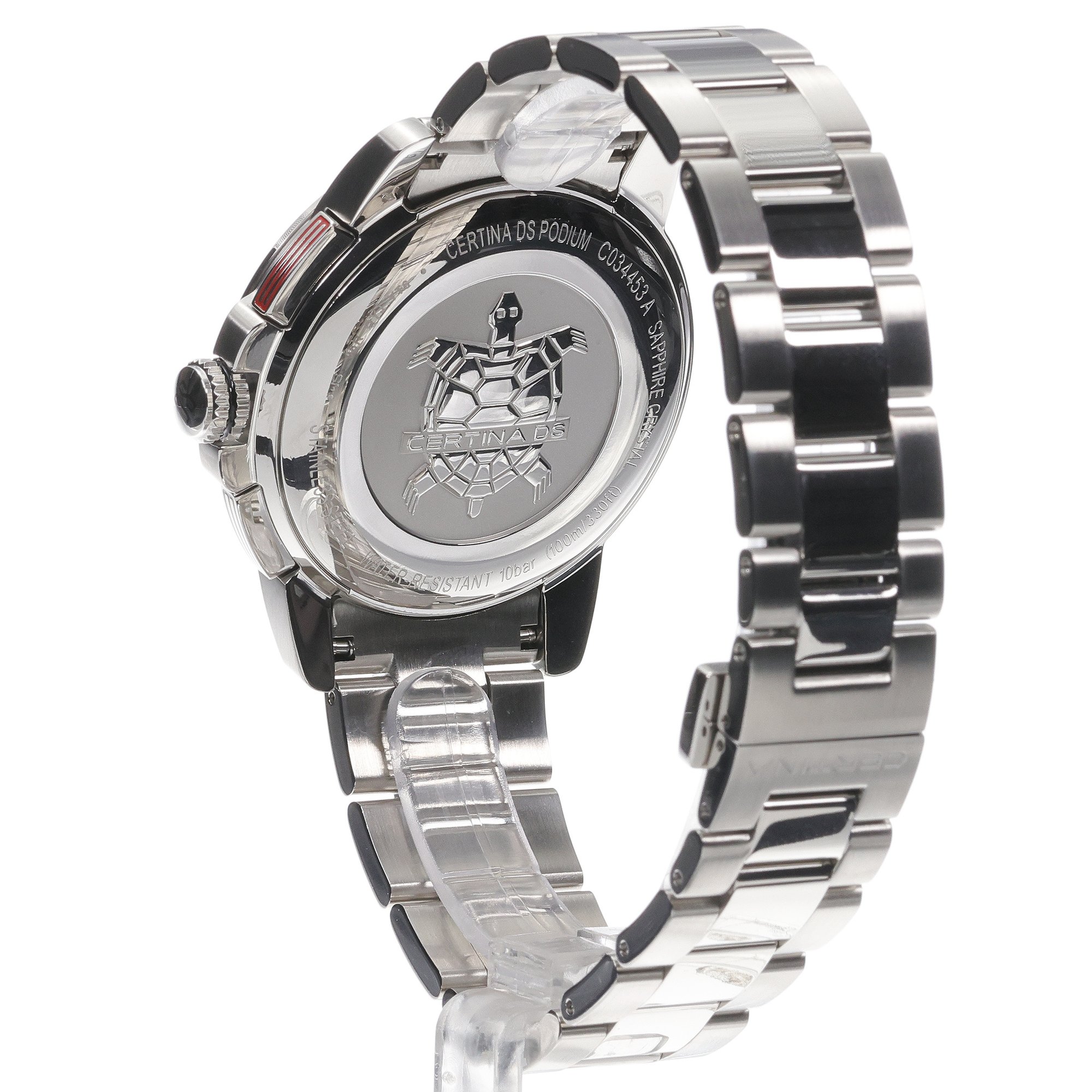 zegarek Certina C0344531105700 DS Podium Chrono 44mm męski z tachometr DS Podium - miniatura 4