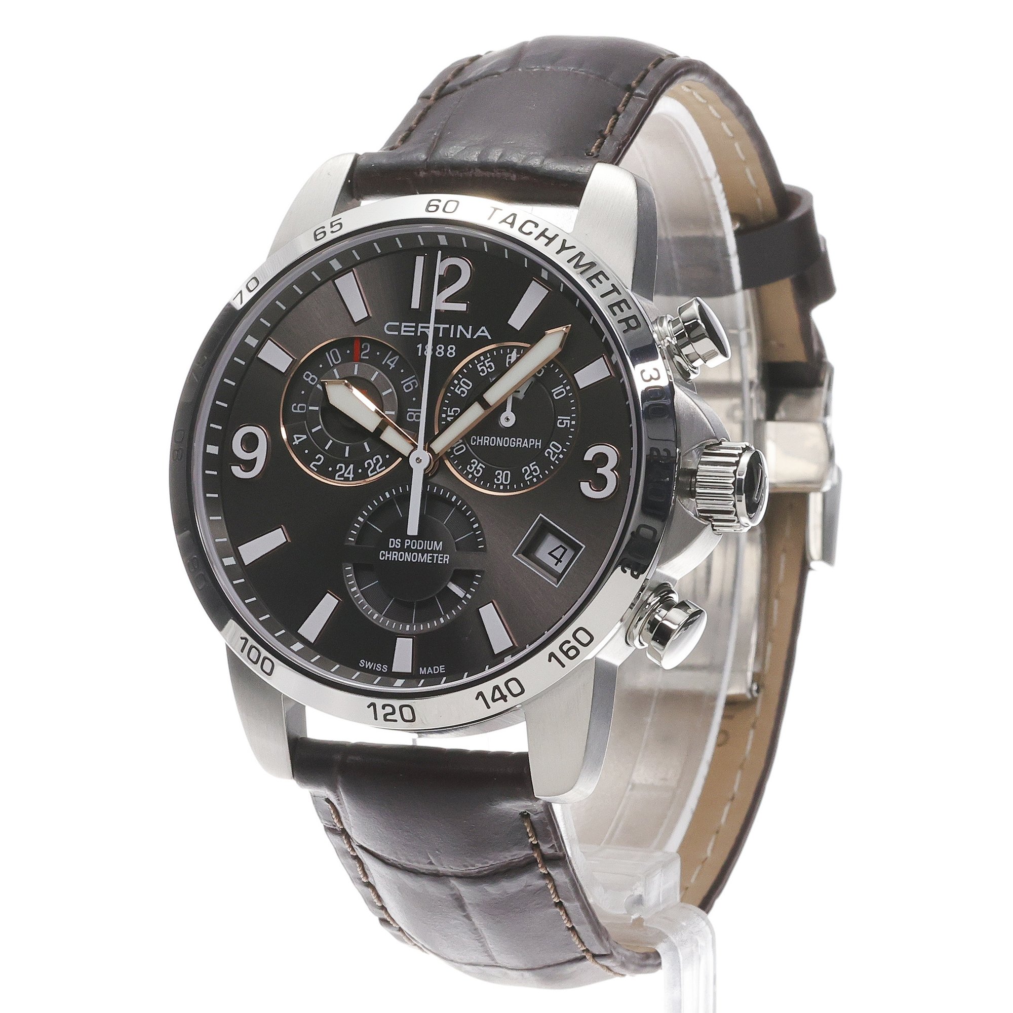 zegarek Certina C0346541608701 kwarcowy męski DS Podium DS Podium Chrono - miniatura 2