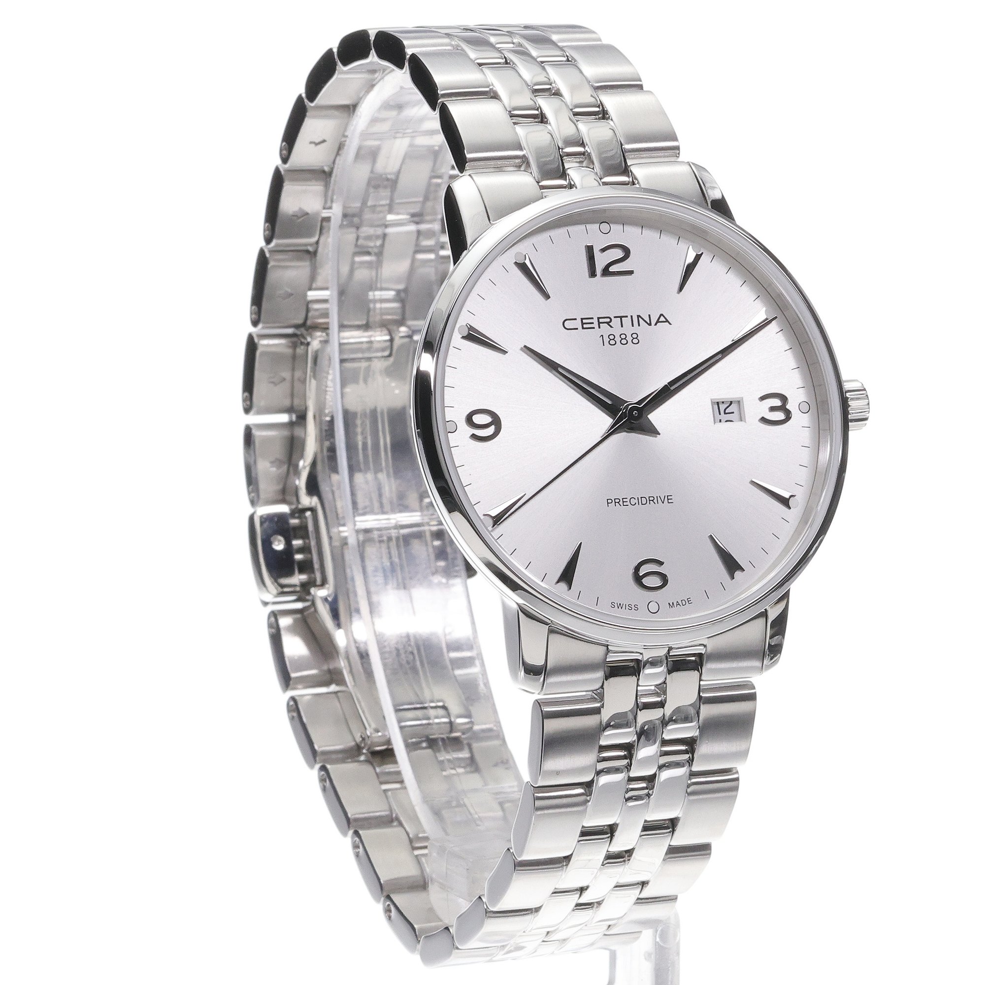 zegarek Certina C0354101103700 kwarcowy męski DS Caimano DS Caimano 39mm - miniatura 3