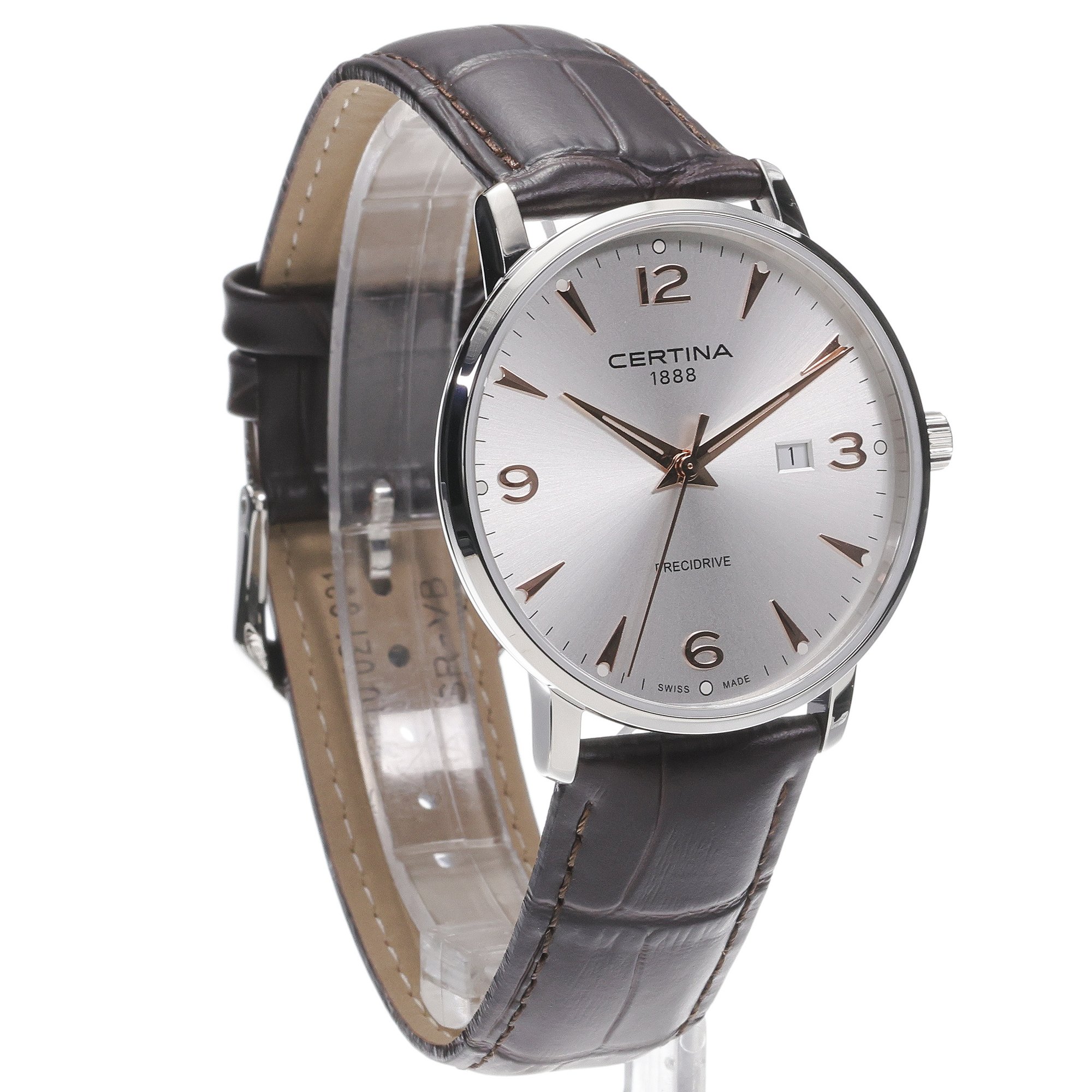 zegarek Certina C0354101603701 kwarcowy męski DS Caimano DS Caimano 39mm - miniatura 3