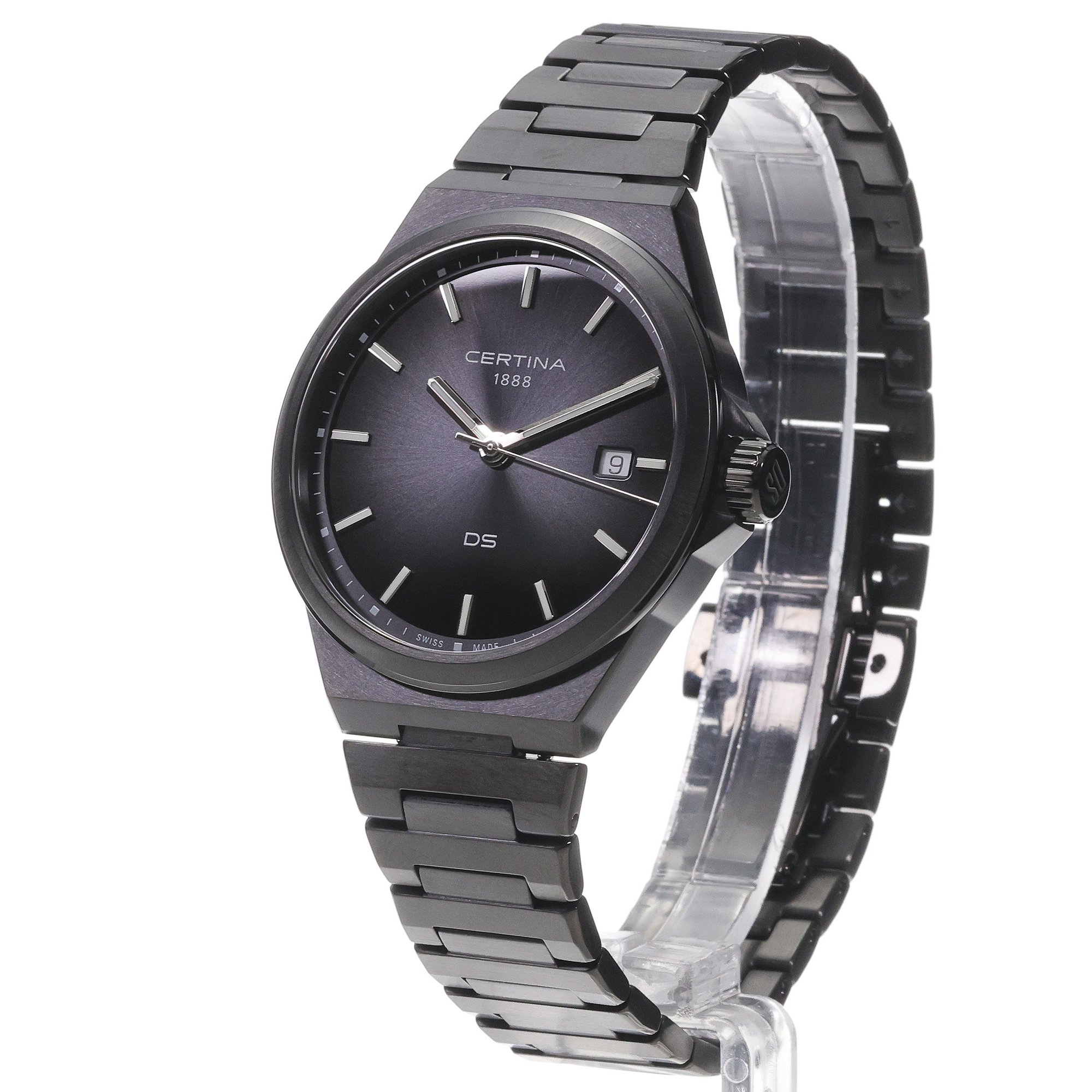 zegarek Certina C0434103305100 czarny DS-7