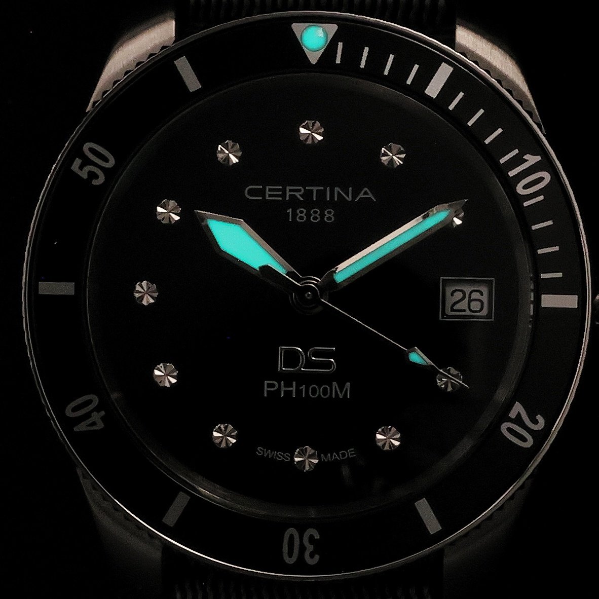 zegarek Certina C0442101805100 DS PH100M Lady DS PH szafirowe - miniatura 5