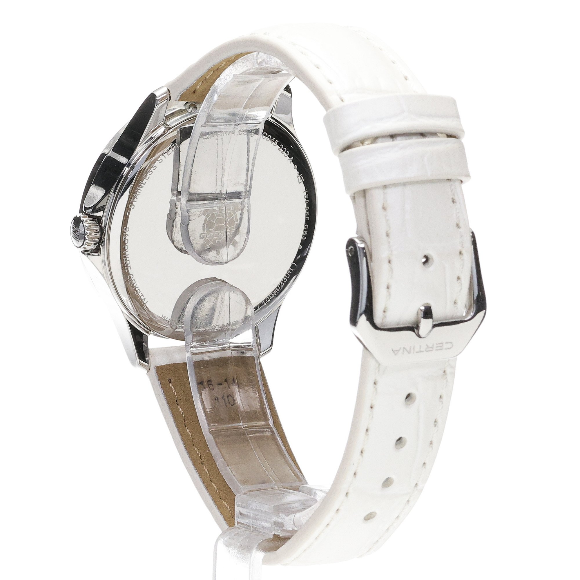 zegarek Certina C0452231613100 kwarcowy damski DS-8 DS-8 Moonphase Lady - miniatura 4