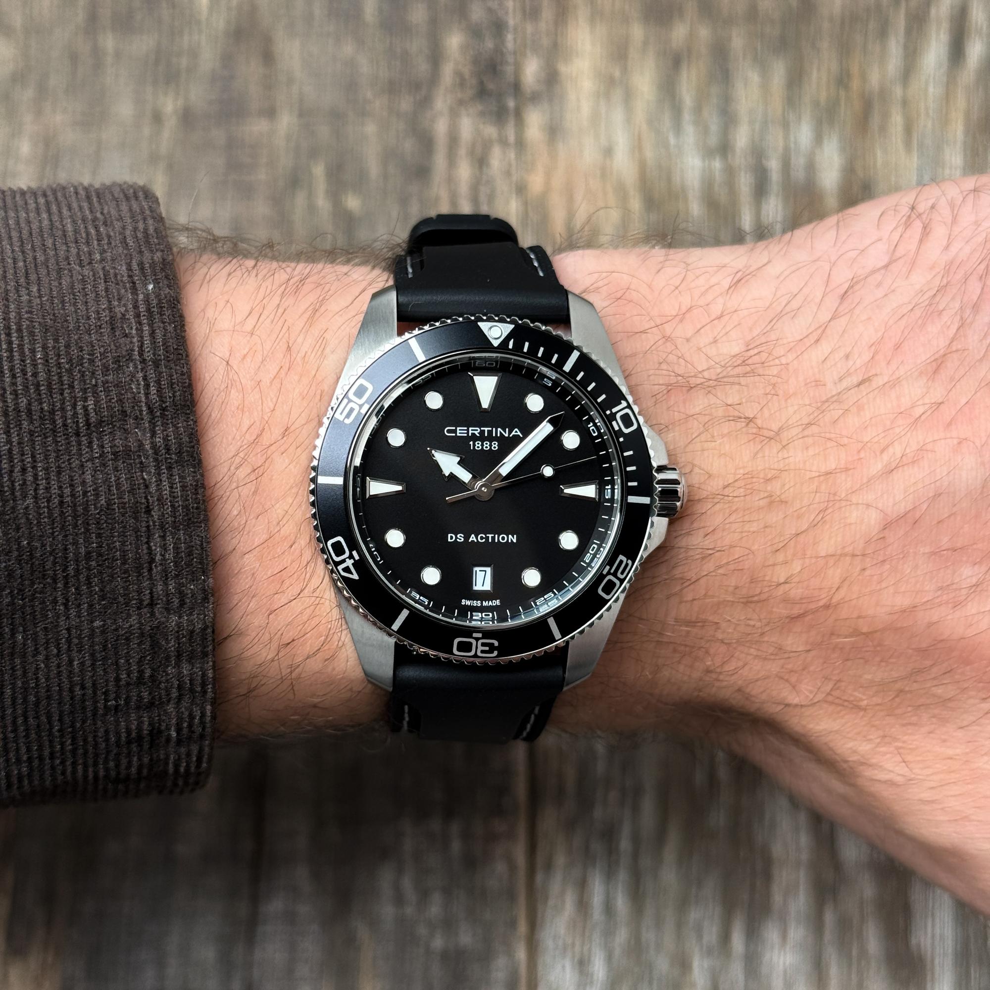 zegarek Certina C0484101705100 kwarcowy męski DS Action DS Action 40mm - miniatura 10