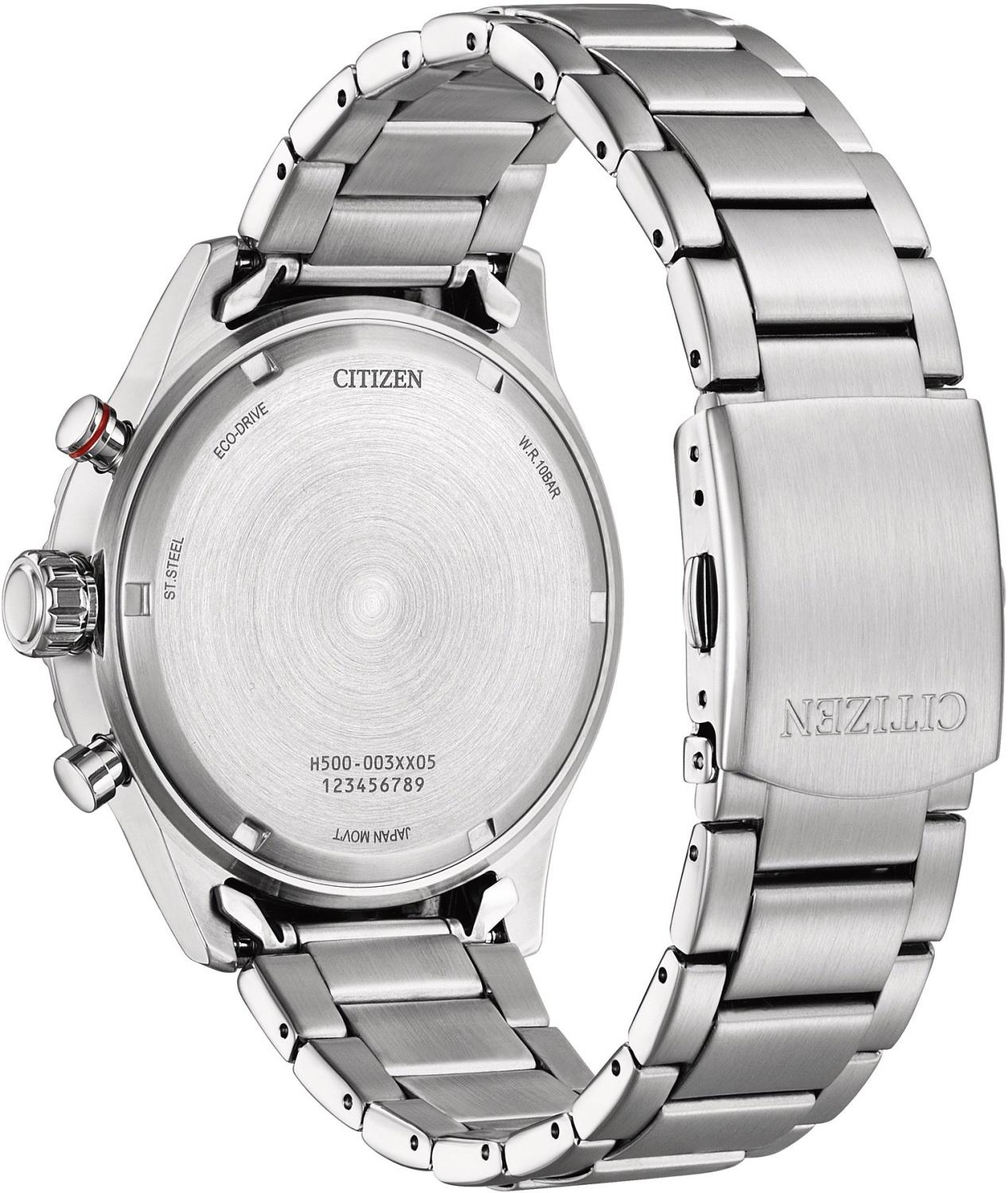 zegarek Citizen AT2520-89E Sporting Chronograph męski z chronograf Ecodrive - miniatura 3