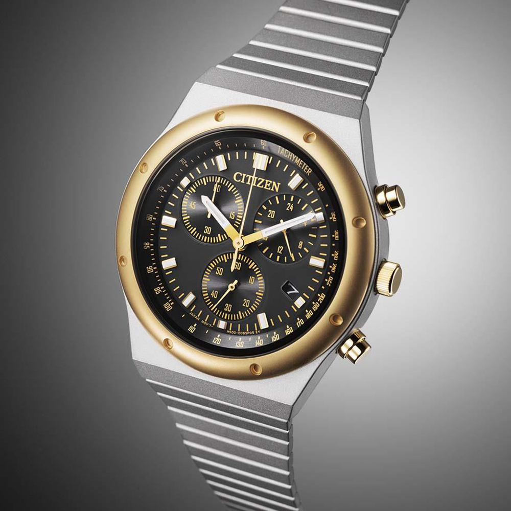 zegarek Citizen AT2544-64E męski z tachometr Chrono - miniatura 4