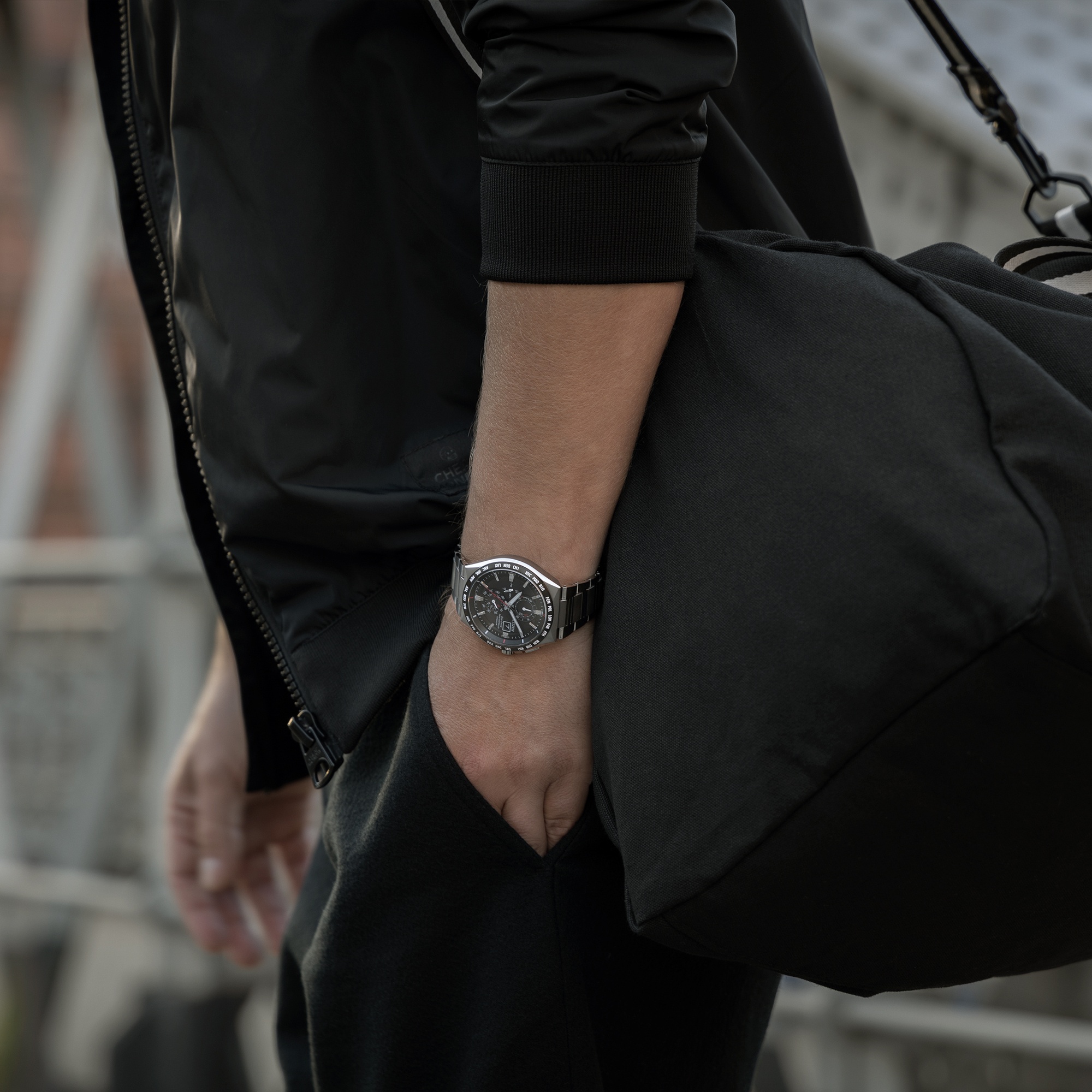 zegarek Citizen AT8234-85E solar męski Titanium TITANIUM ECO-DRIVE - miniatura 6
