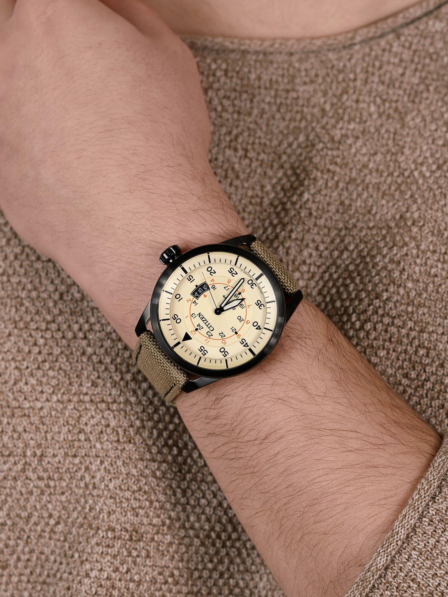 zegarek Citizen AW1365-19P solar męski Ecodrive - miniatura 3
