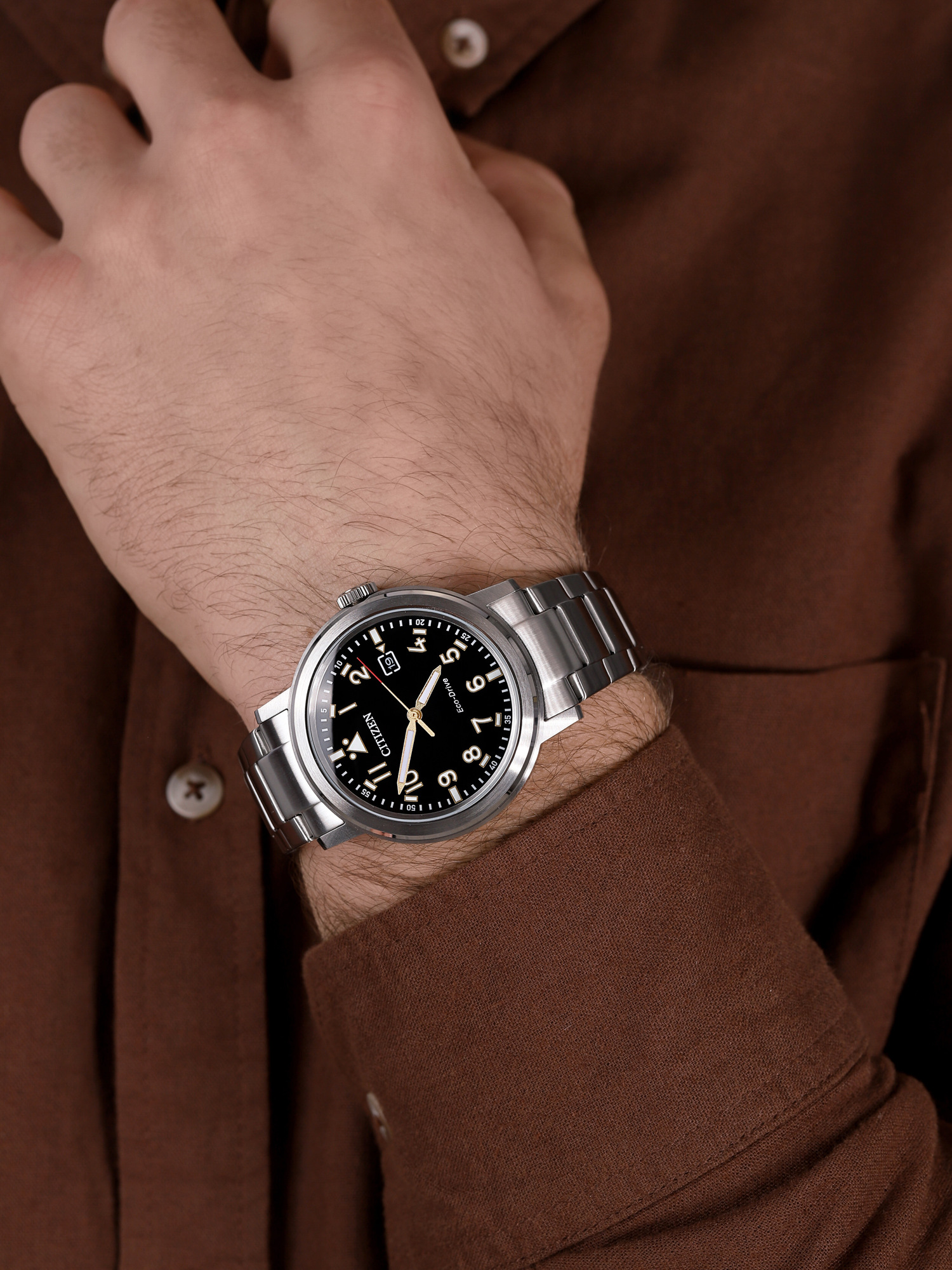 zegarek Citizen AW1620-81E srebrny Ecodrive - miniatura 3