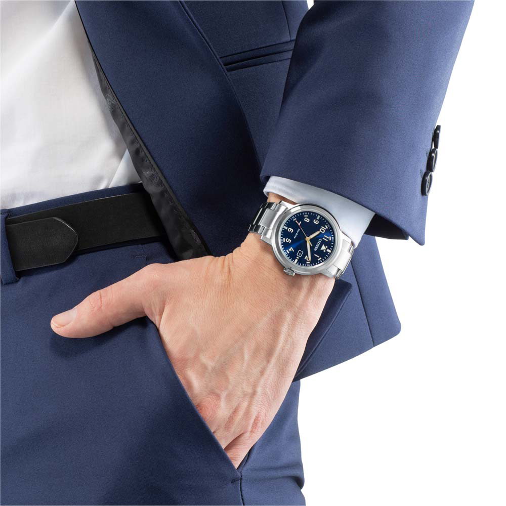 zegarek Citizen AW1620-81L srebrny Ecodrive - miniatura 7