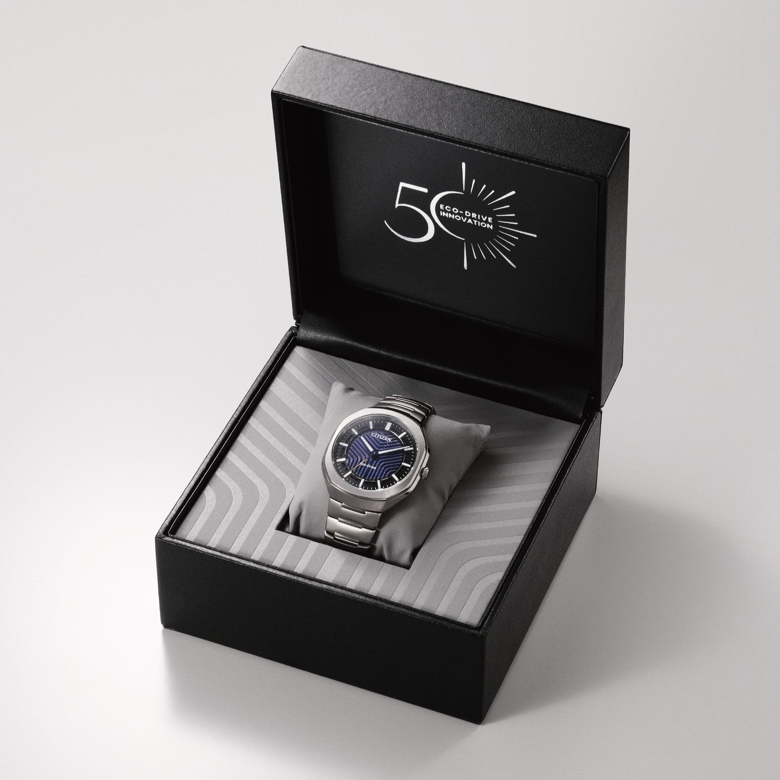 zegarek Citizen BJ6560-53W szary Ecodrive - miniatura 7