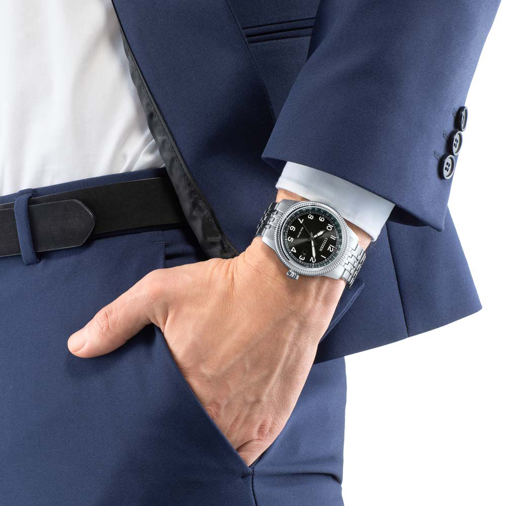 Citizen BM7480-81E zegarek klasyczny Ecodrive - miniatura 7