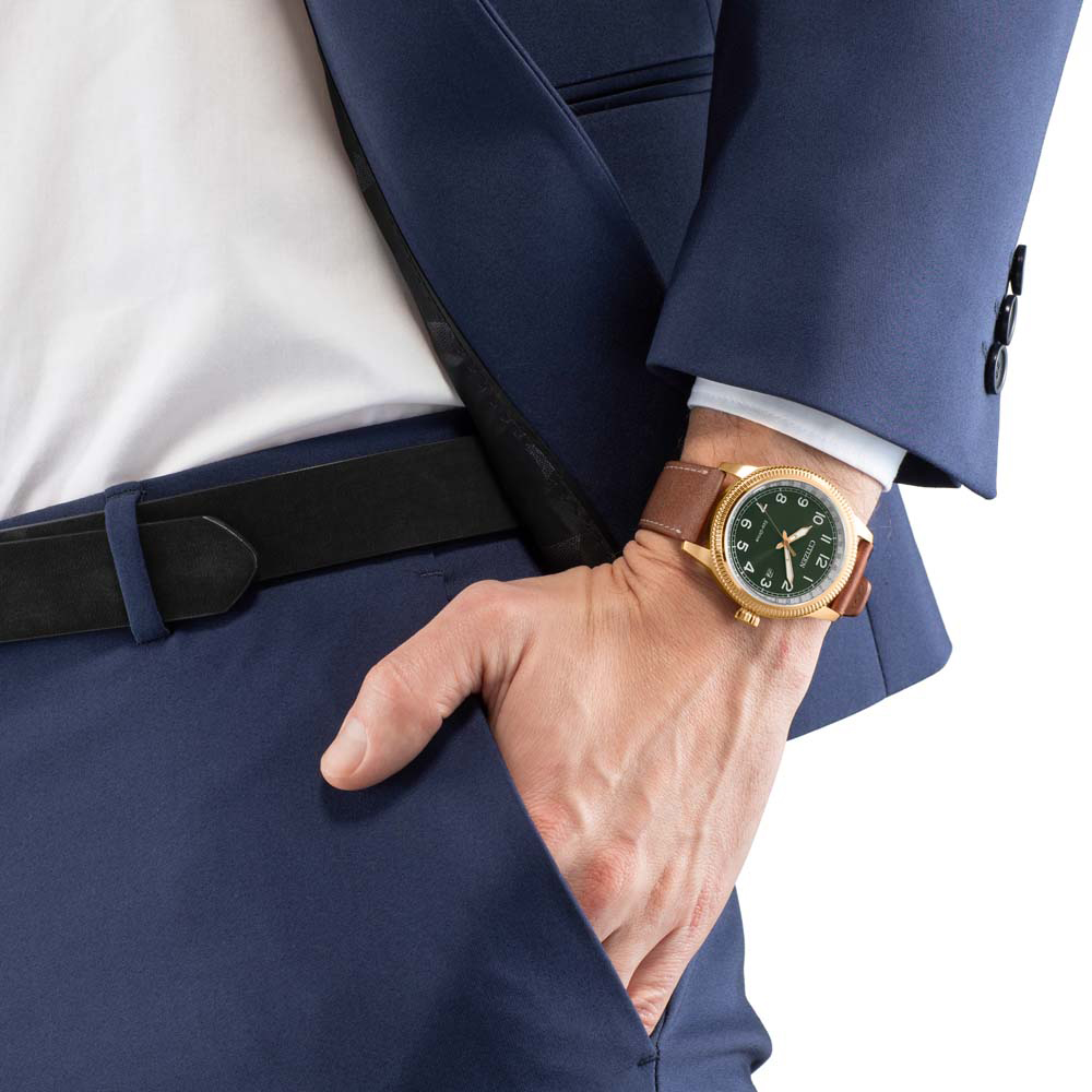 zegarek Citizen BM7483-15X różowe złoto Ecodrive - miniatura 7