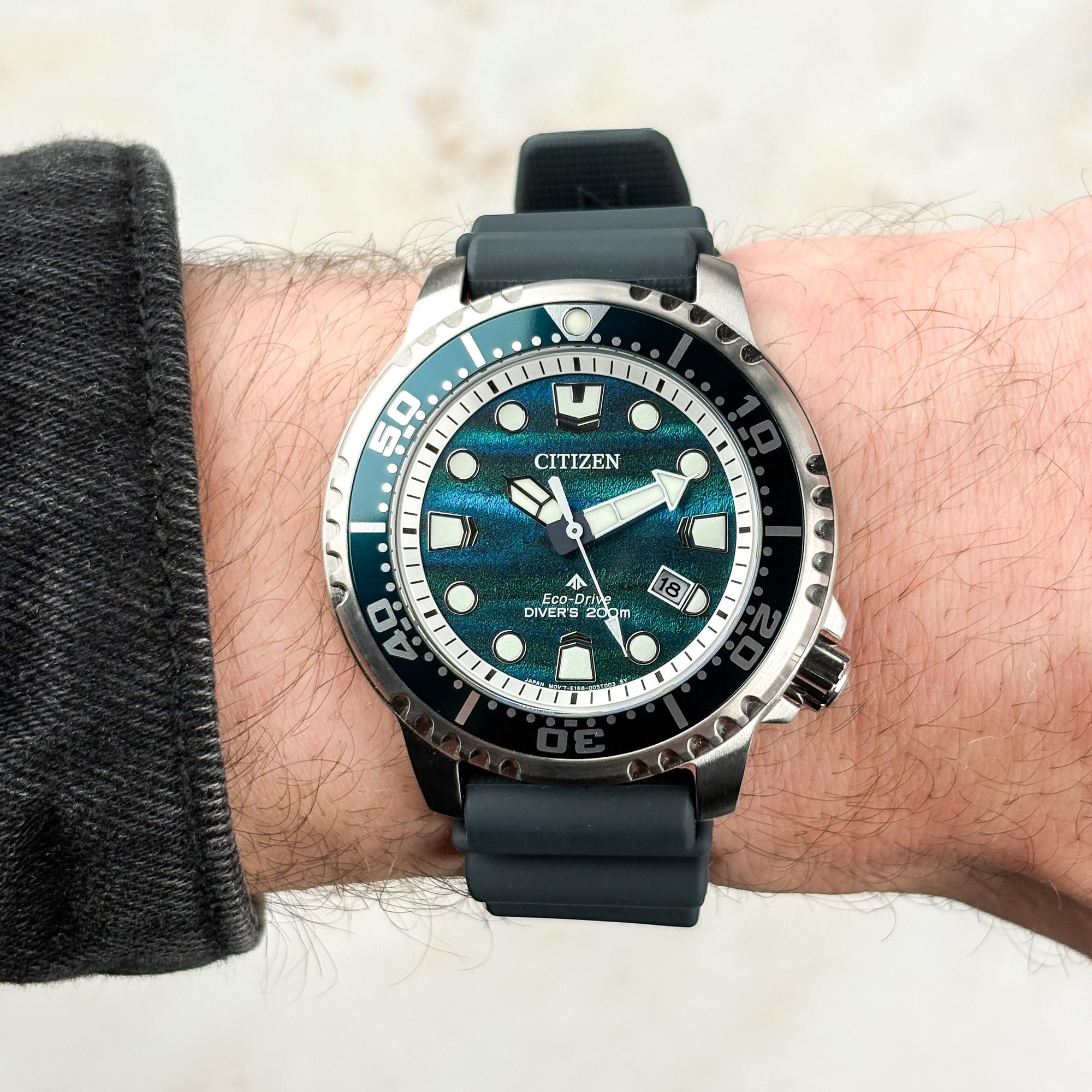 zegarek Citizen BN0167-09W srebrny Promaster - miniatura 7