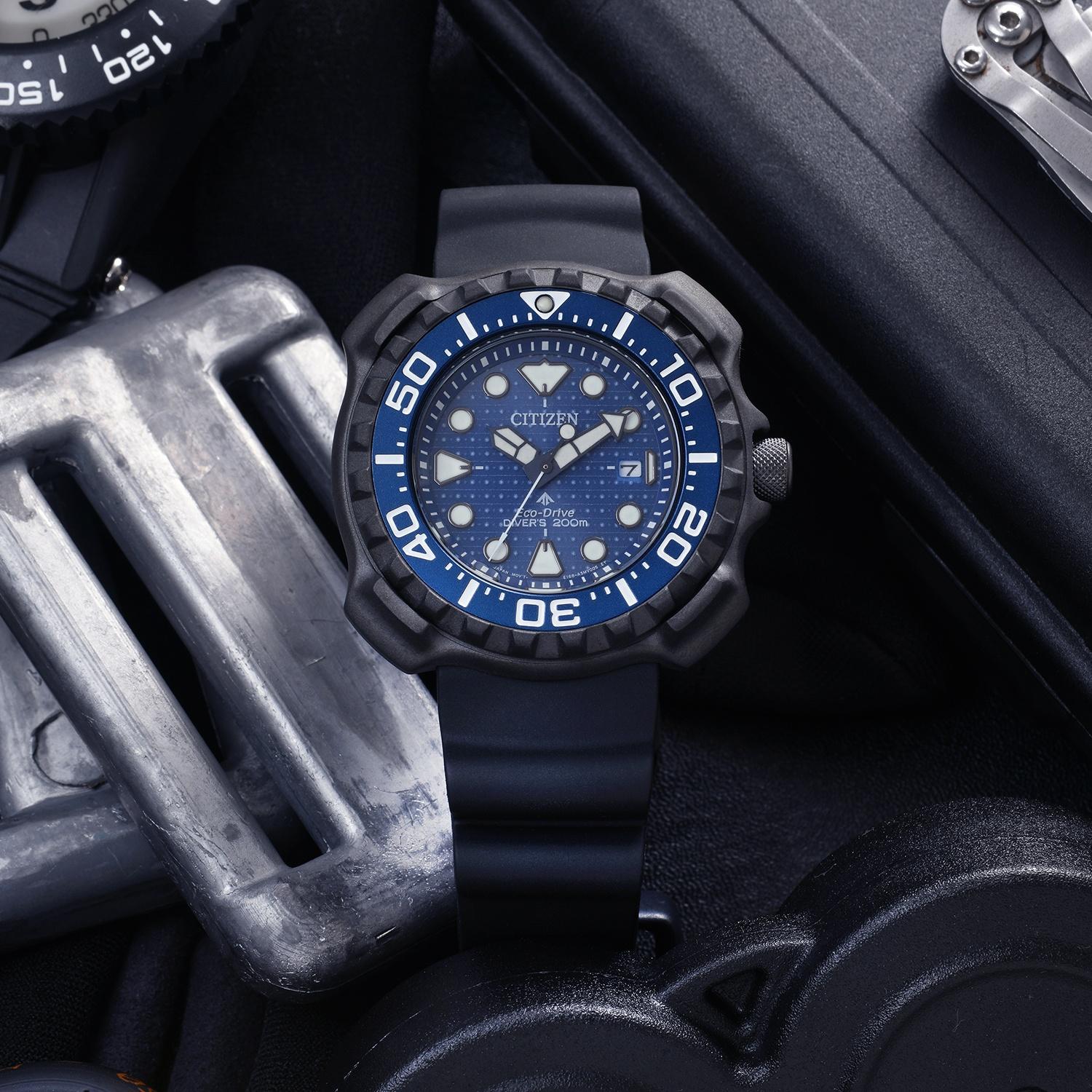 zegarek Citizen BN0225-04L PROMASTER Diver 200m Promaster mineralne