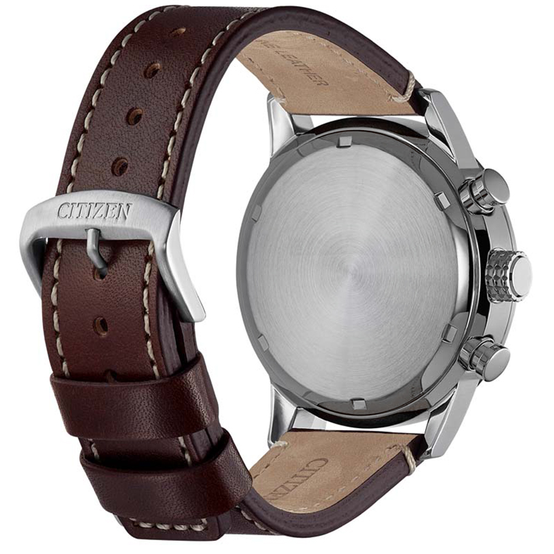 Citizen CA0740-14H zegarek srebrny klasyczny Ecodrive pasek - miniatura 5