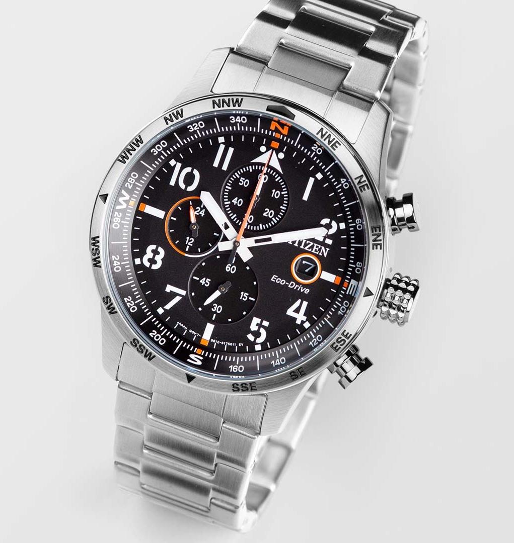 zegarek Citizen CA0790-83E solar męski Pilot Pilot Chrono - miniatura 6