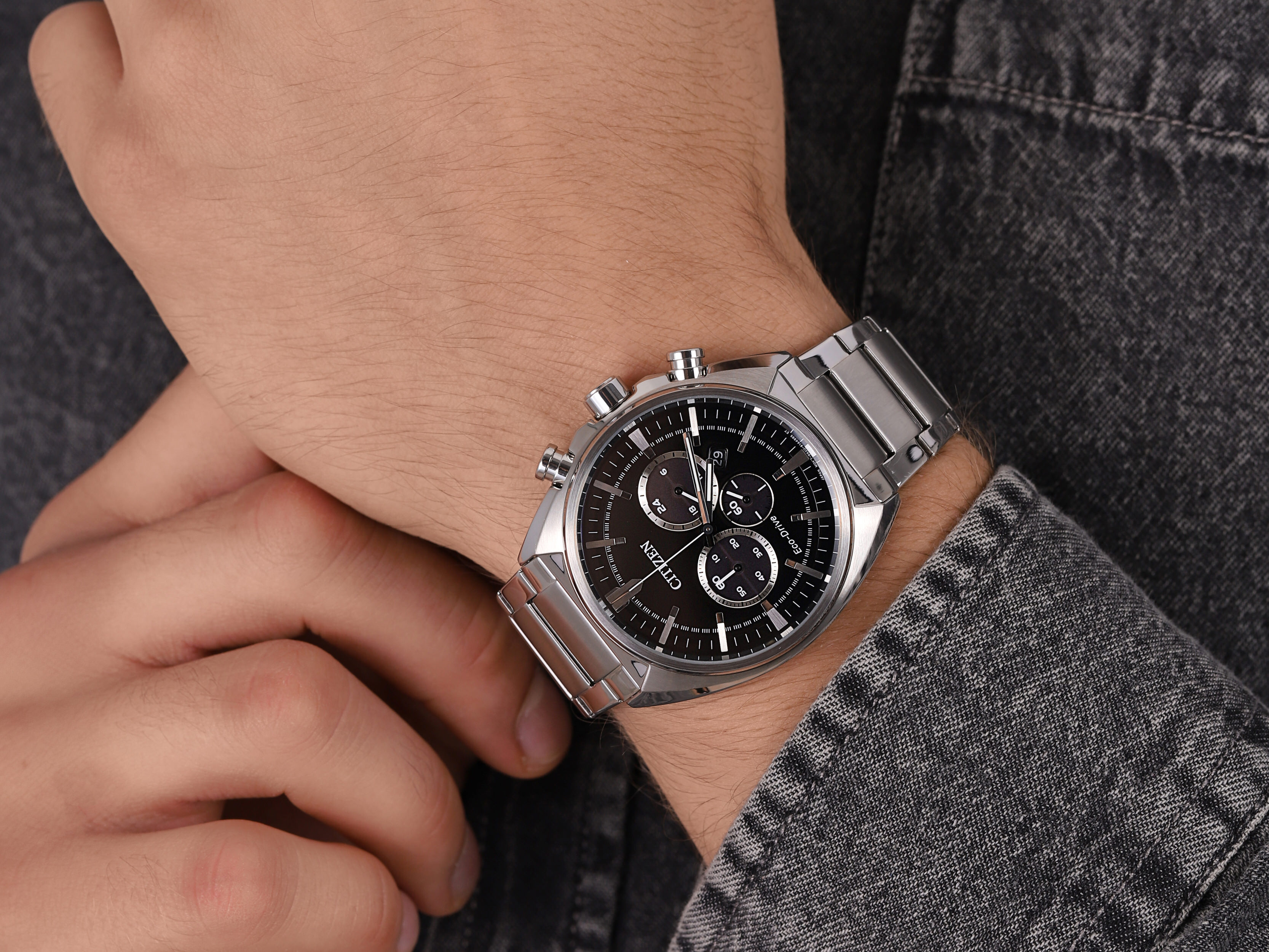 zegarek Citizen CA4280-53E męski z chronograf Sport - miniatura 4
