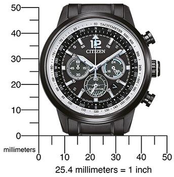 zegarek Citizen CA4475-89E czarny Chrono - miniatura 7