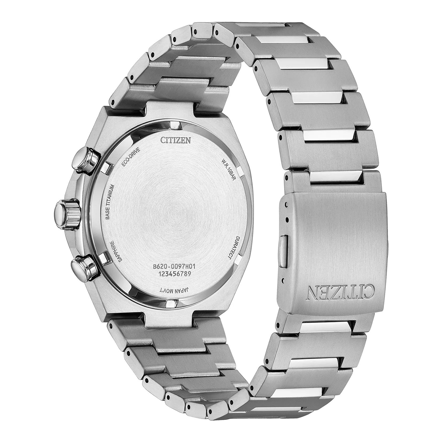 zegarek Citizen CA4610-85M solar męski Titanium Super Titanium Chronograph - miniatura 3