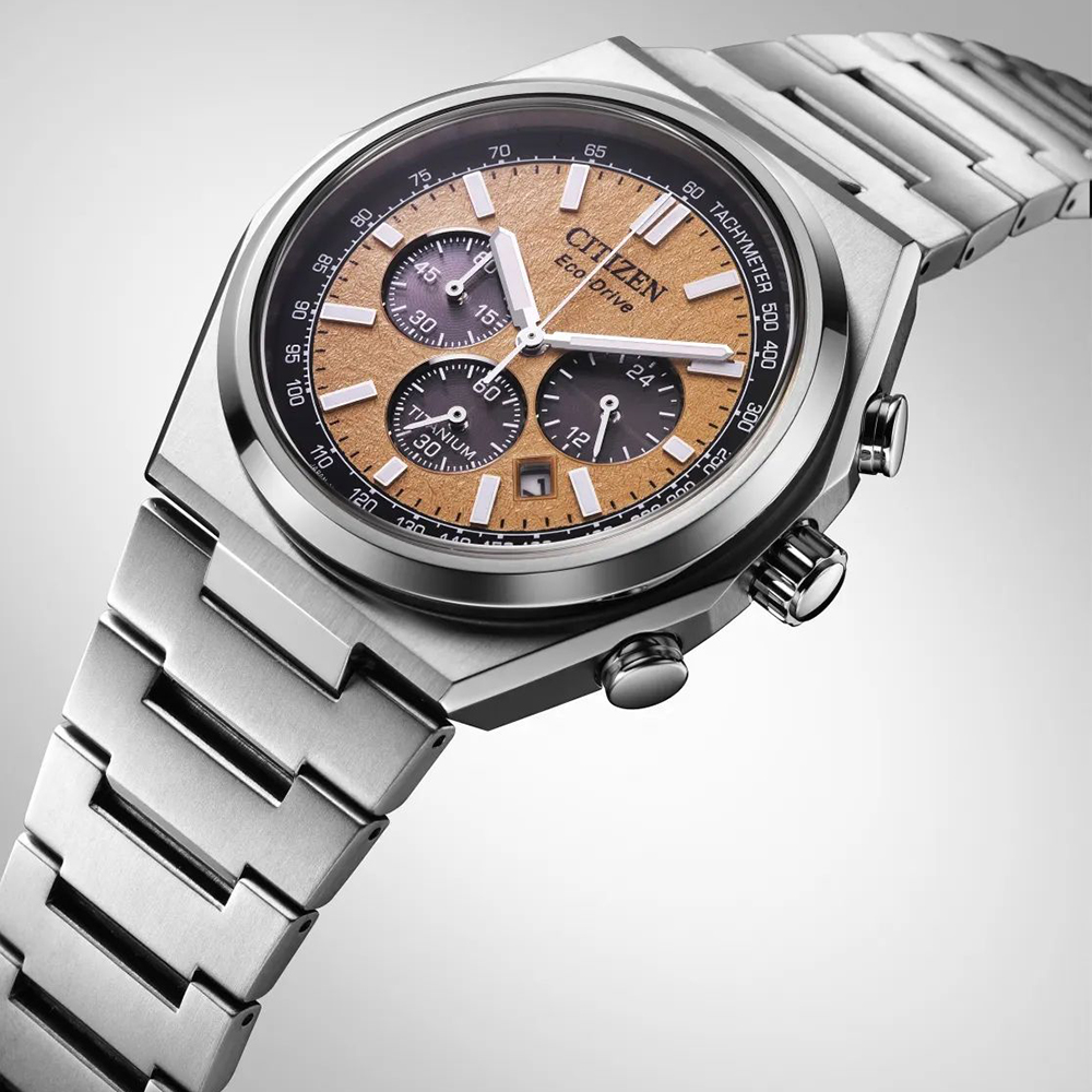zegarek Citizen CA4610-85Z Super Titanium Chronograph męski z tachometr Titanium