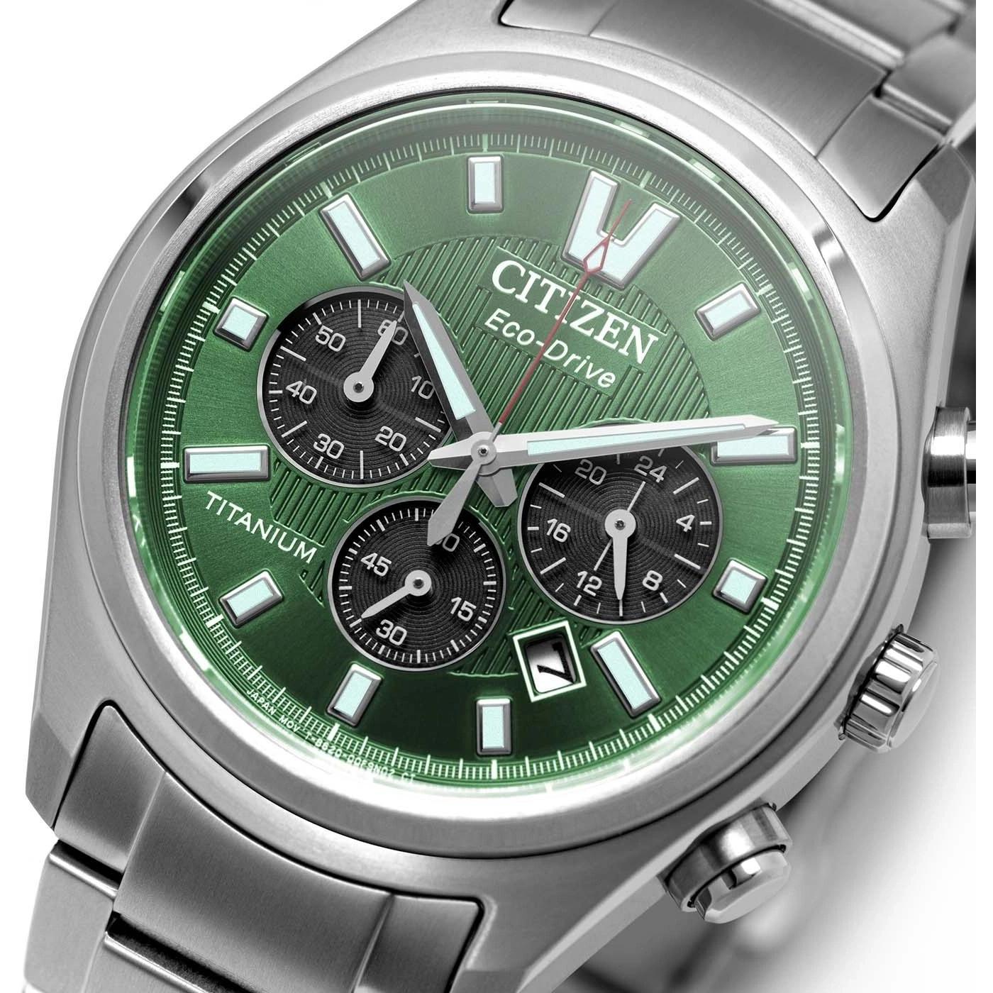 zegarek Citizen CA4750-51X solar męski Titanium Super Titanium Chronograph - miniatura 6