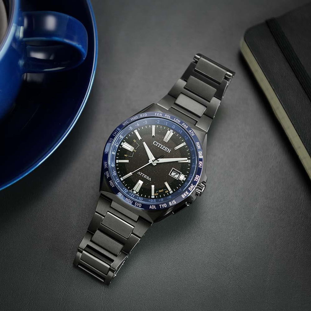 zegarek Citizen CB0217-71E czarny Ecodrive - miniatura 7