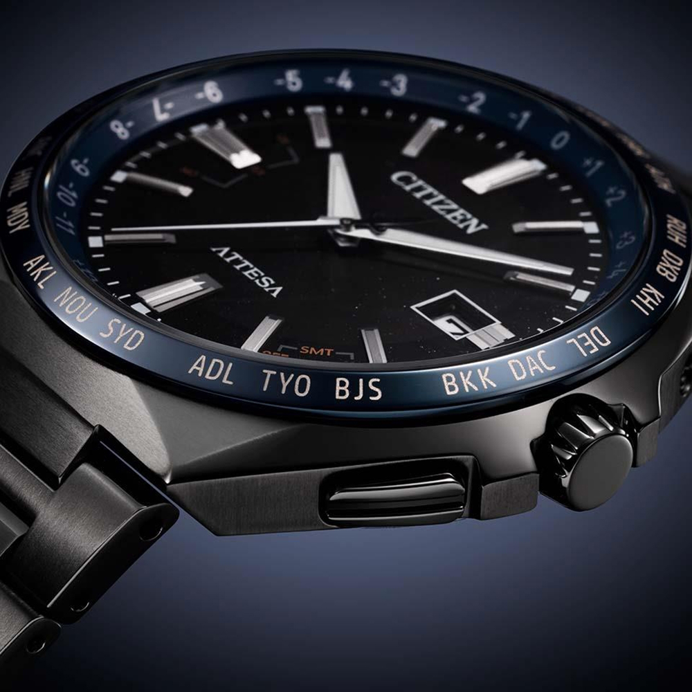 zegarek Citizen CB0217-71E solar męski Ecodrive Super Titanium Attesa 35th Anniversary Limited Edition - miniatura 6