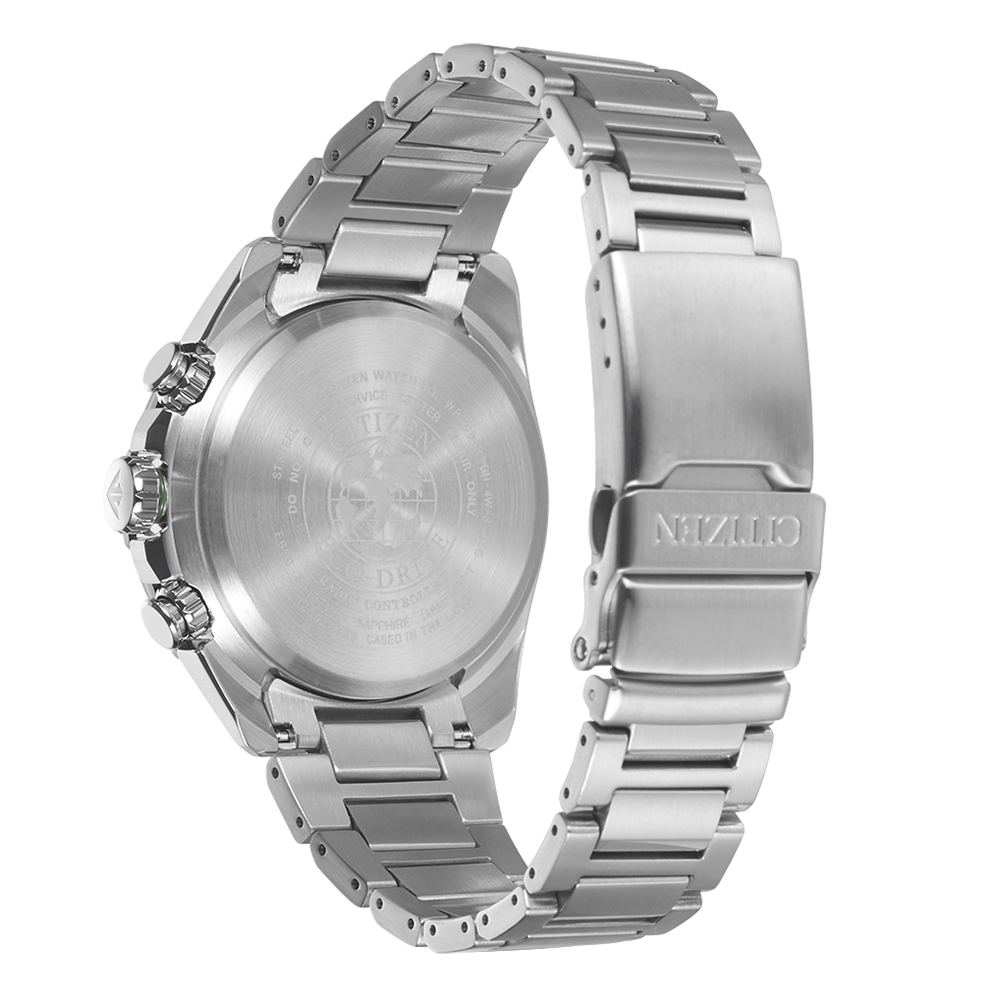 zegarek Citizen CB5034-91W męski z chronograf Radio Controlled - miniatura 3