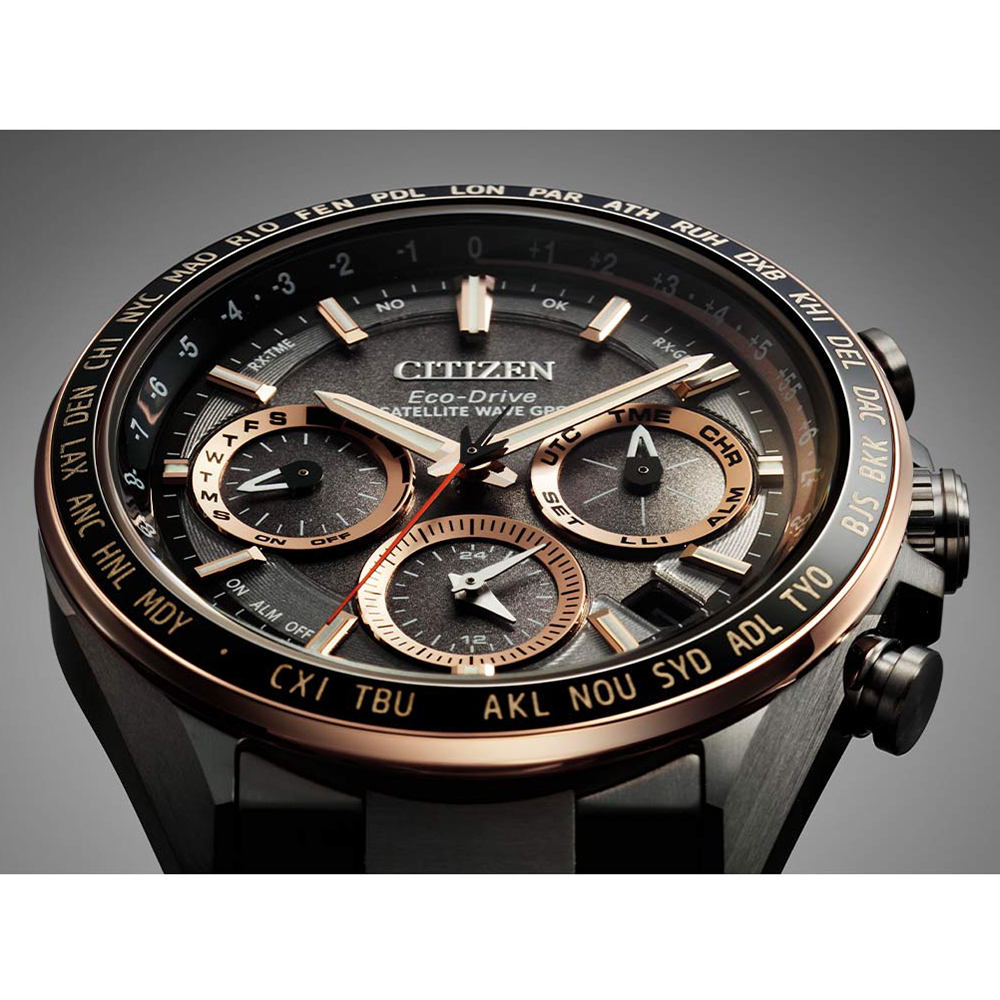 zegarek Citizen CC4016-67E czarny Titanium - miniatura 5