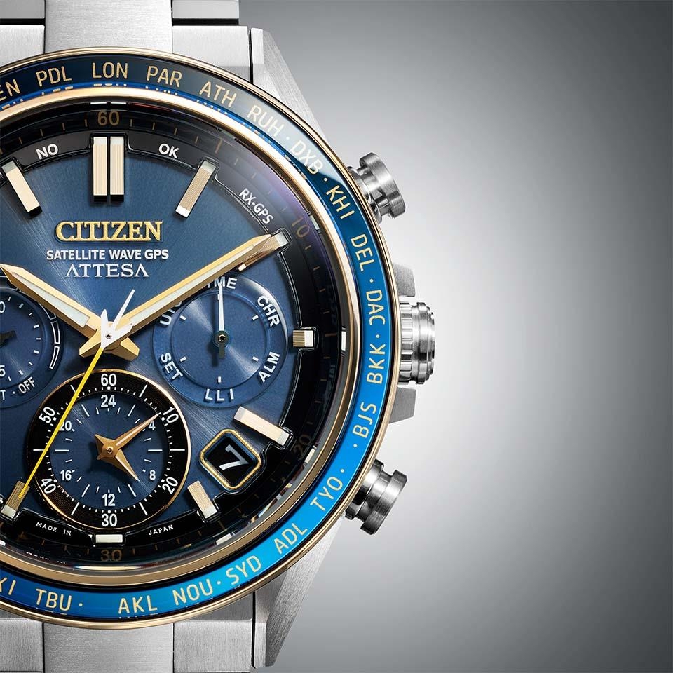 zegarek Citizen CC4054-68L srebrny Satellite Wave - miniatura 8