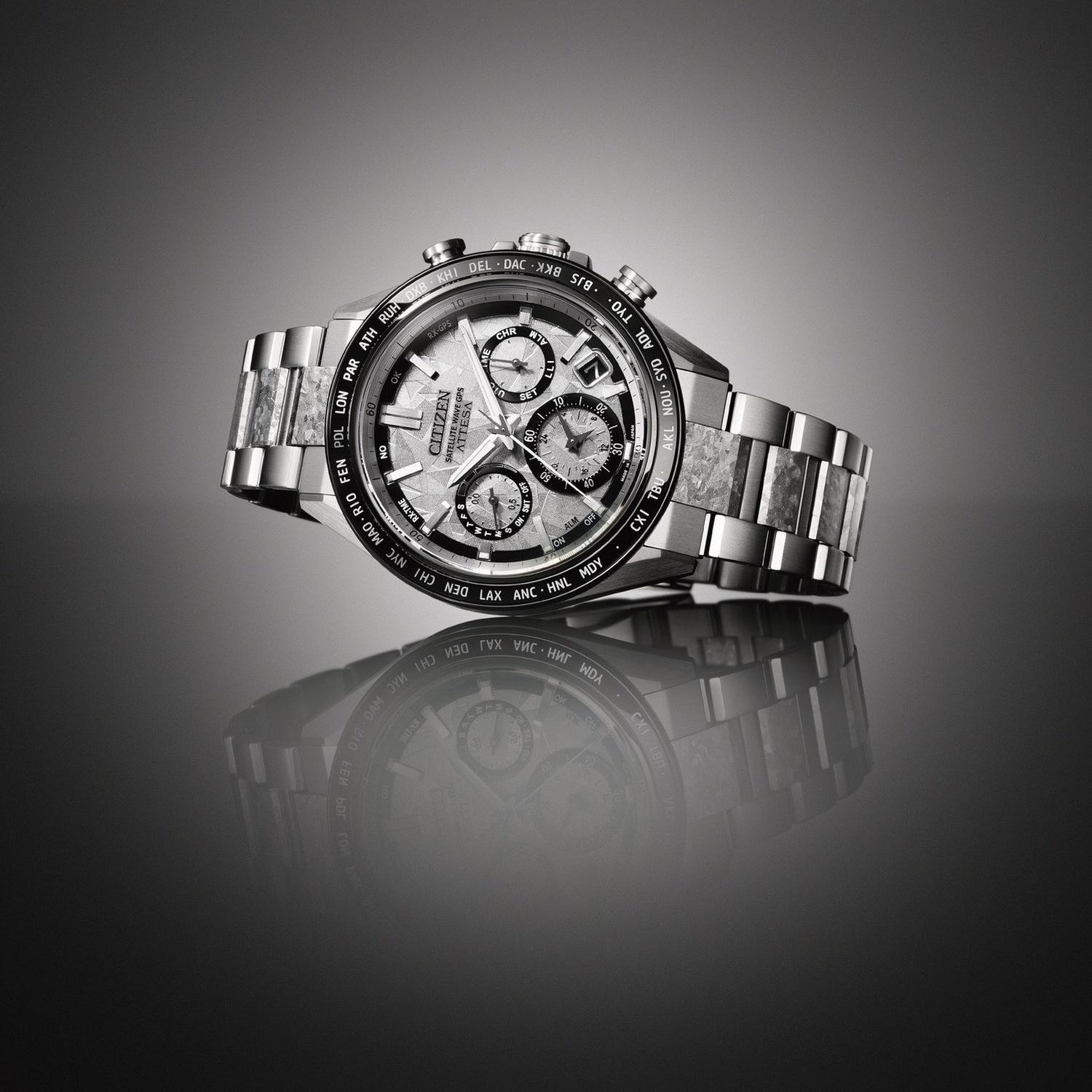 zegarek Citizen CC4076-65A srebrny Satellite Wave - miniatura 8
