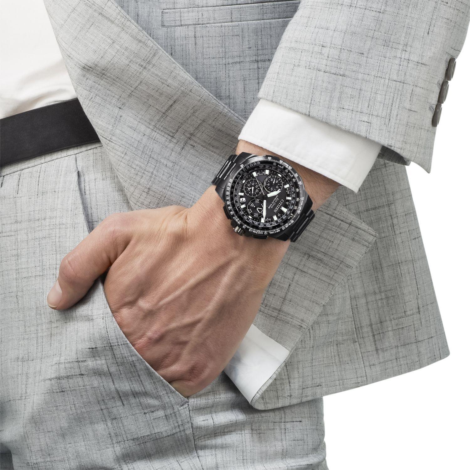 zegarek Citizen CC9025-51E srebrny Promaster - miniatura 7