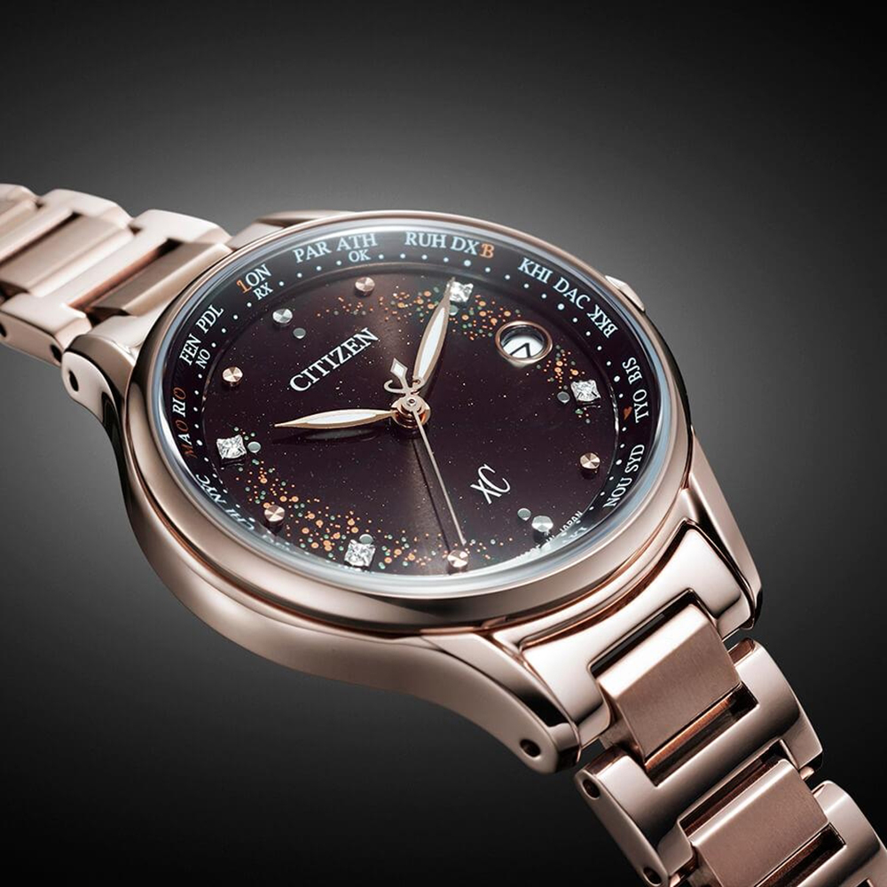 zegarek Citizen EC1166-74E solar damski Elegance Radio Controlled xC Eco-Drive - miniatura 6