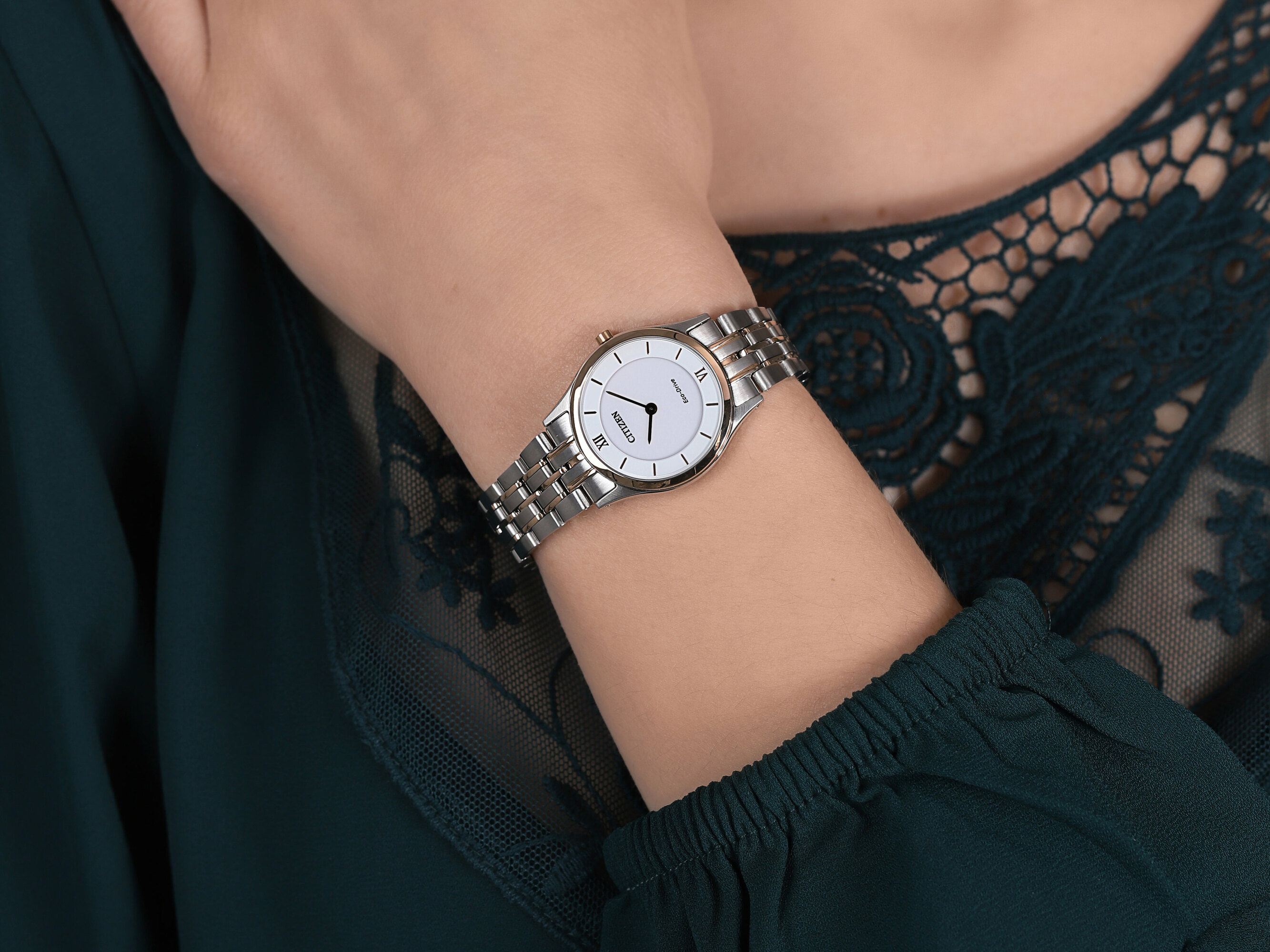 zegarek Citizen EG3225-54A solar damski Elegance - miniatura 4